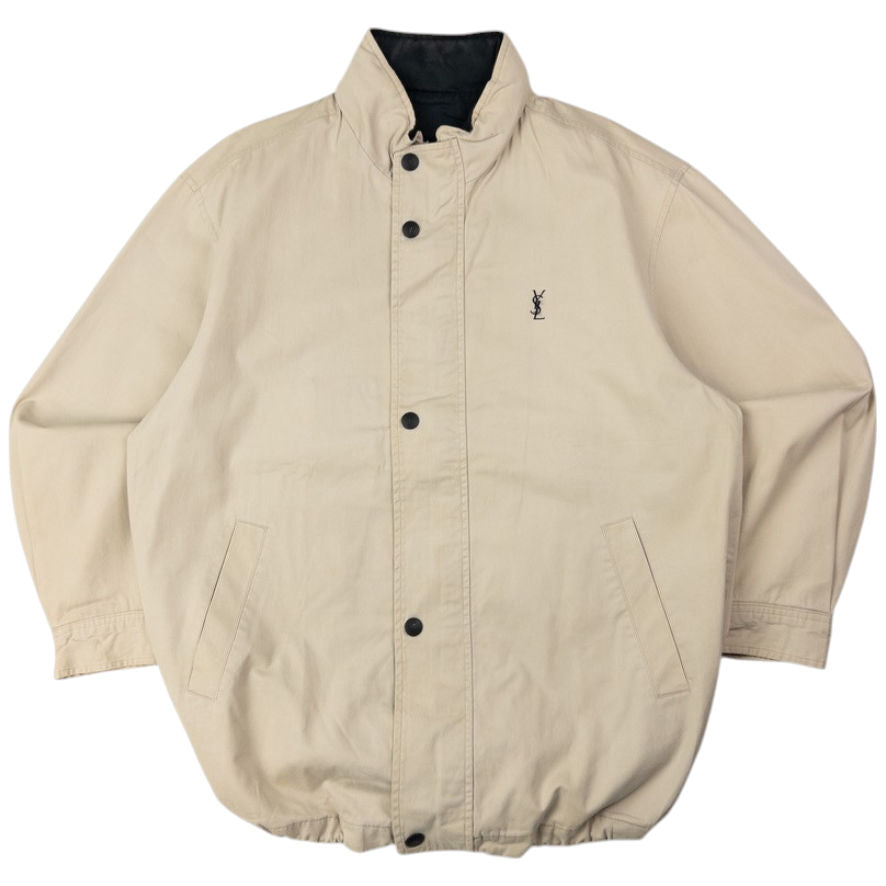 Vintage YSL Yves Saint Laurent Zip Up Jacket Size M