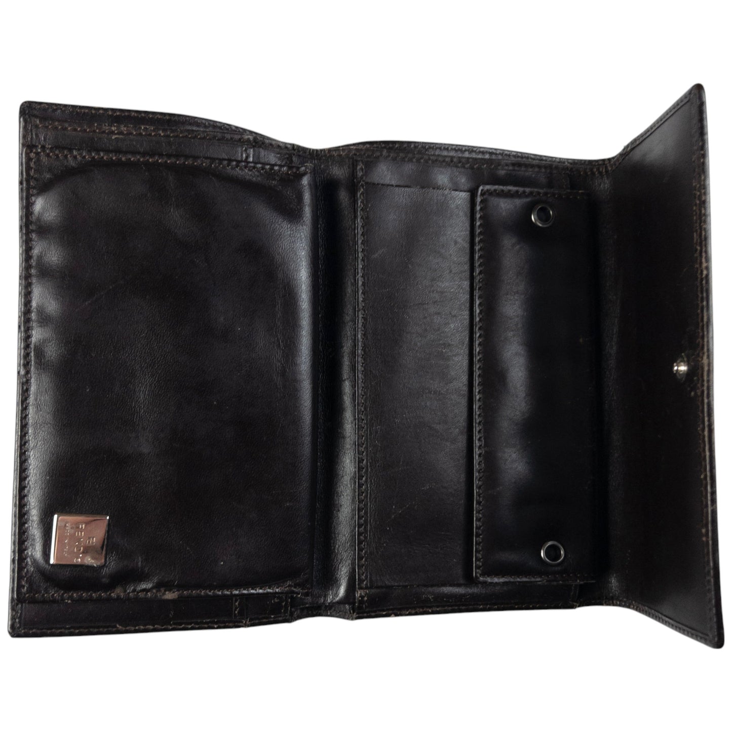 Vintage Fendi Monogram Tri-Fold Wallet