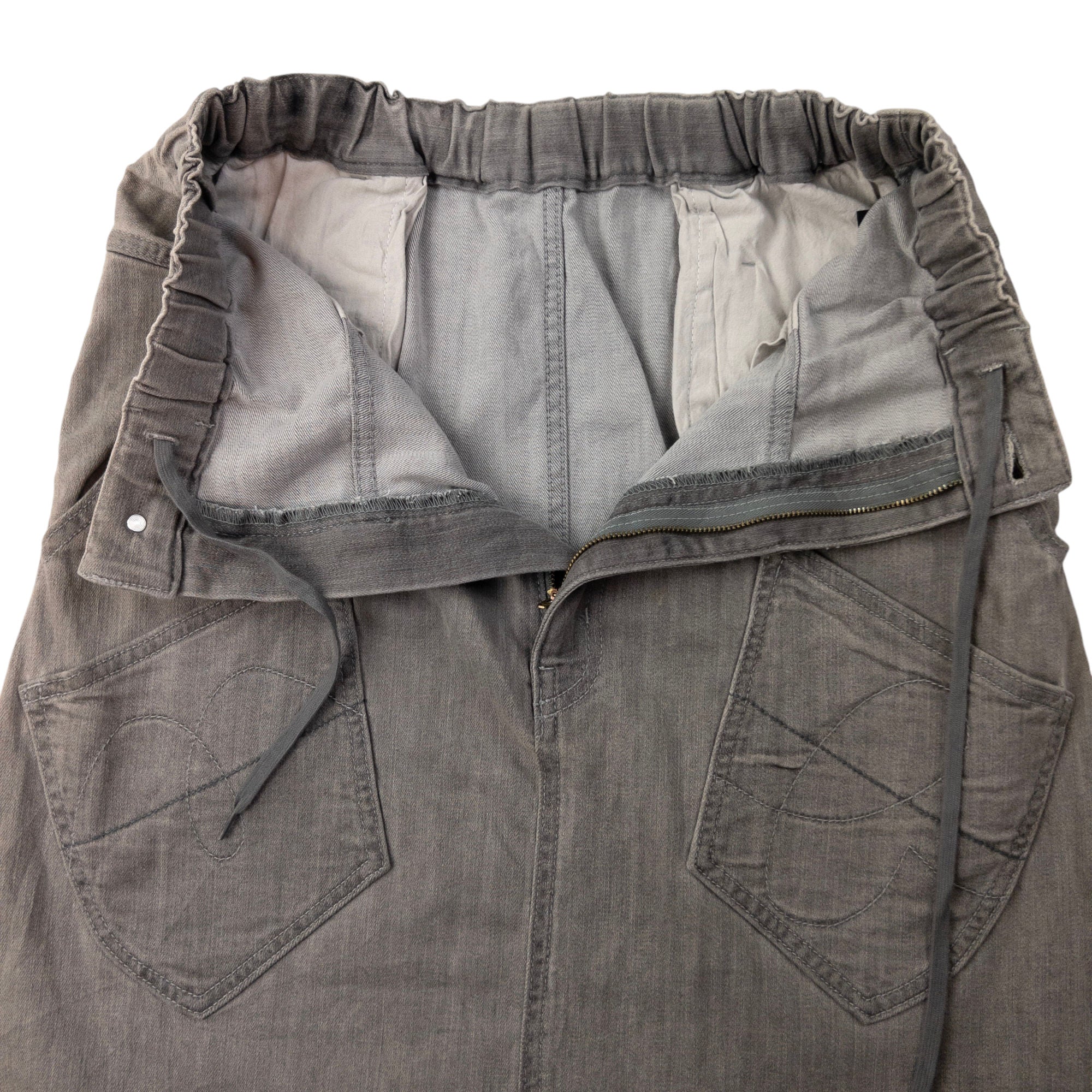 Vintage Mercibeaucoup By Issey Miyake Denim Skirt Womens Size W28