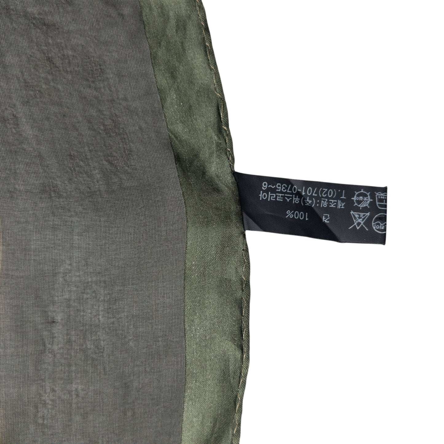 Vintage 2000s Balenciaga Chain Pattern Silk Scarf