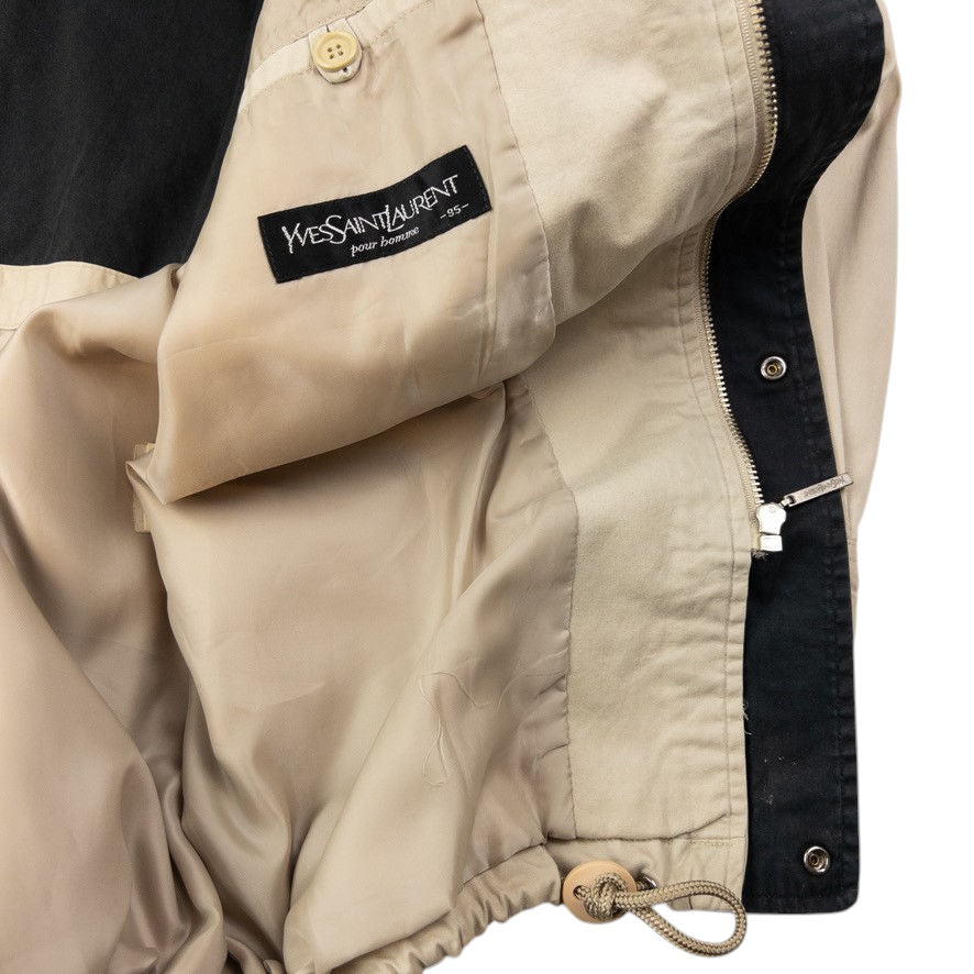 Vintage YSL Yves Saint Laurent Zip Up Jacket Size M