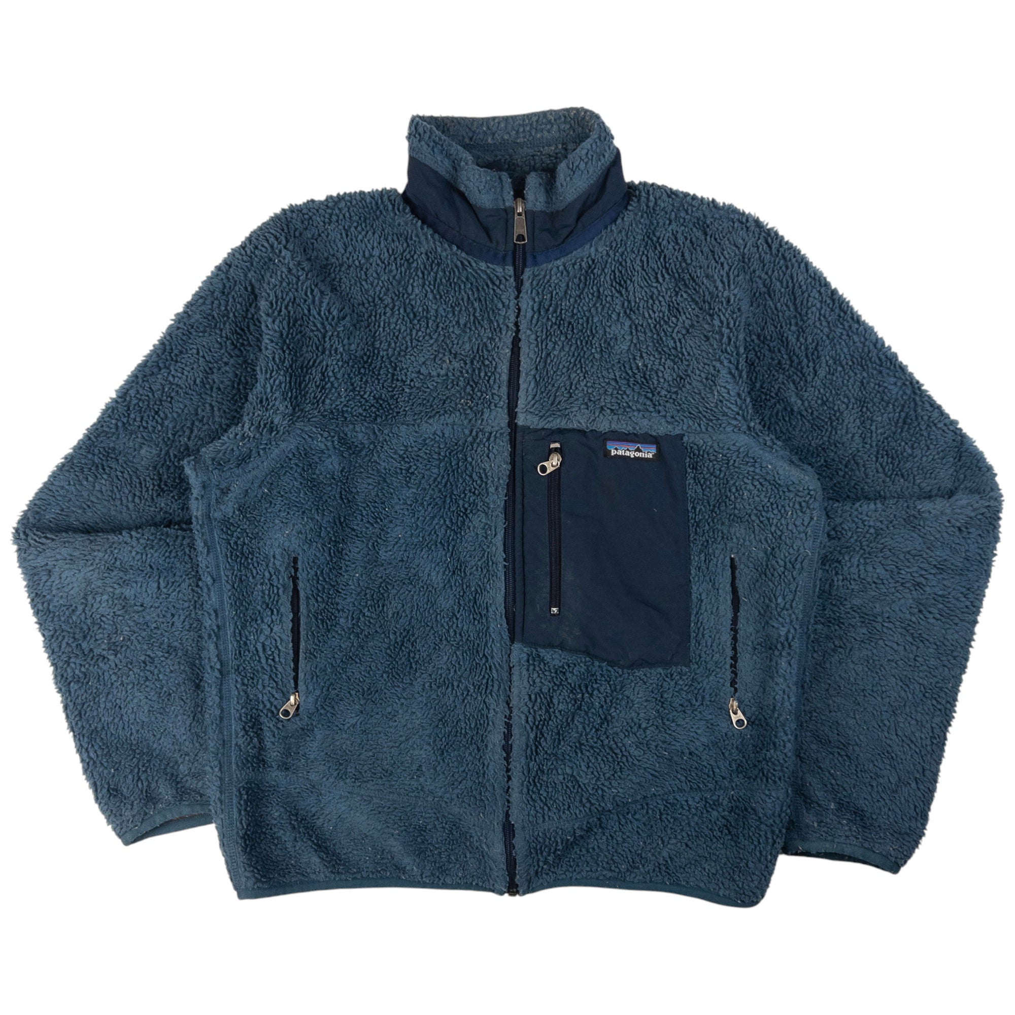 Vintage Patagonia Zip Up Fleece Jacket Size S