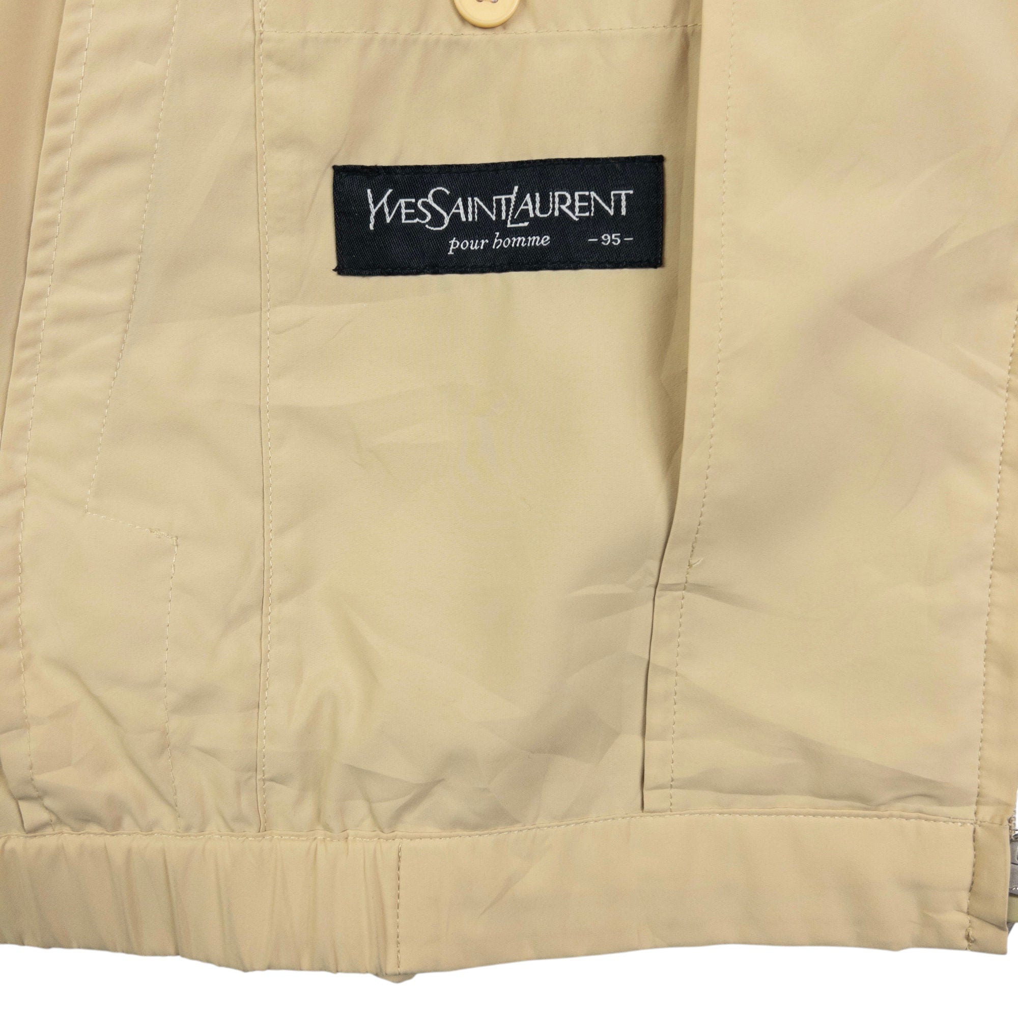 Vintage YSL Yves Saint Laurent Harrington Jacket Size S