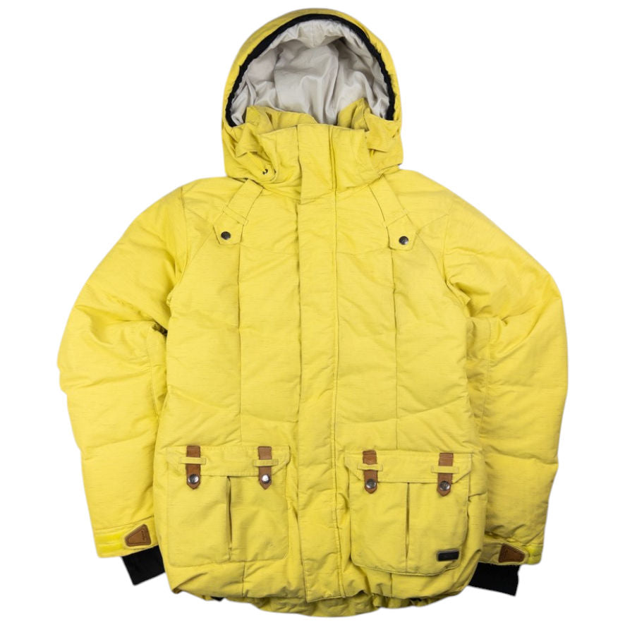 Vintage Oakley Zip Up Puffer Snowboarding Jacket Size M