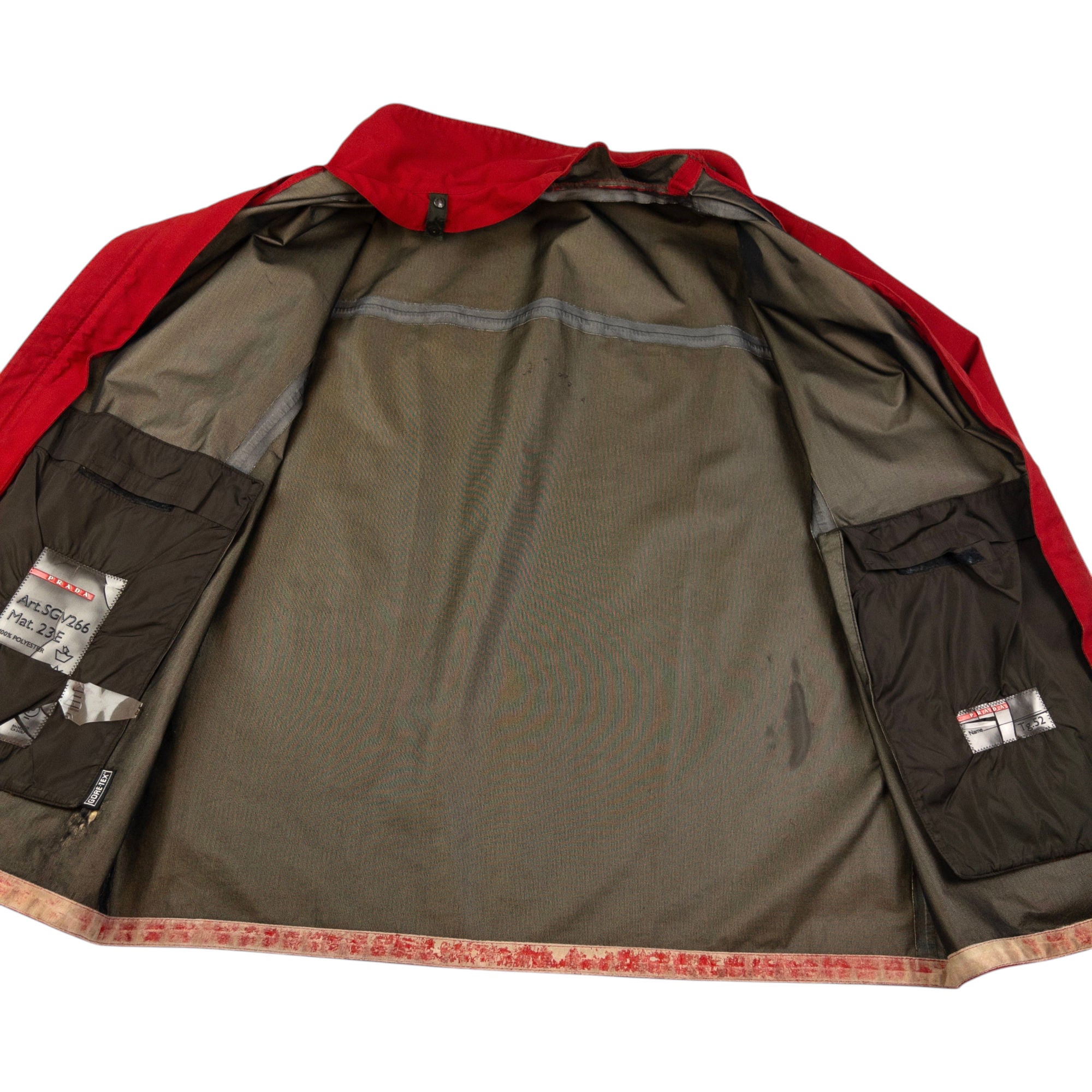 Vintage Prada Sport Goretex Zip Up Jacket Size XL