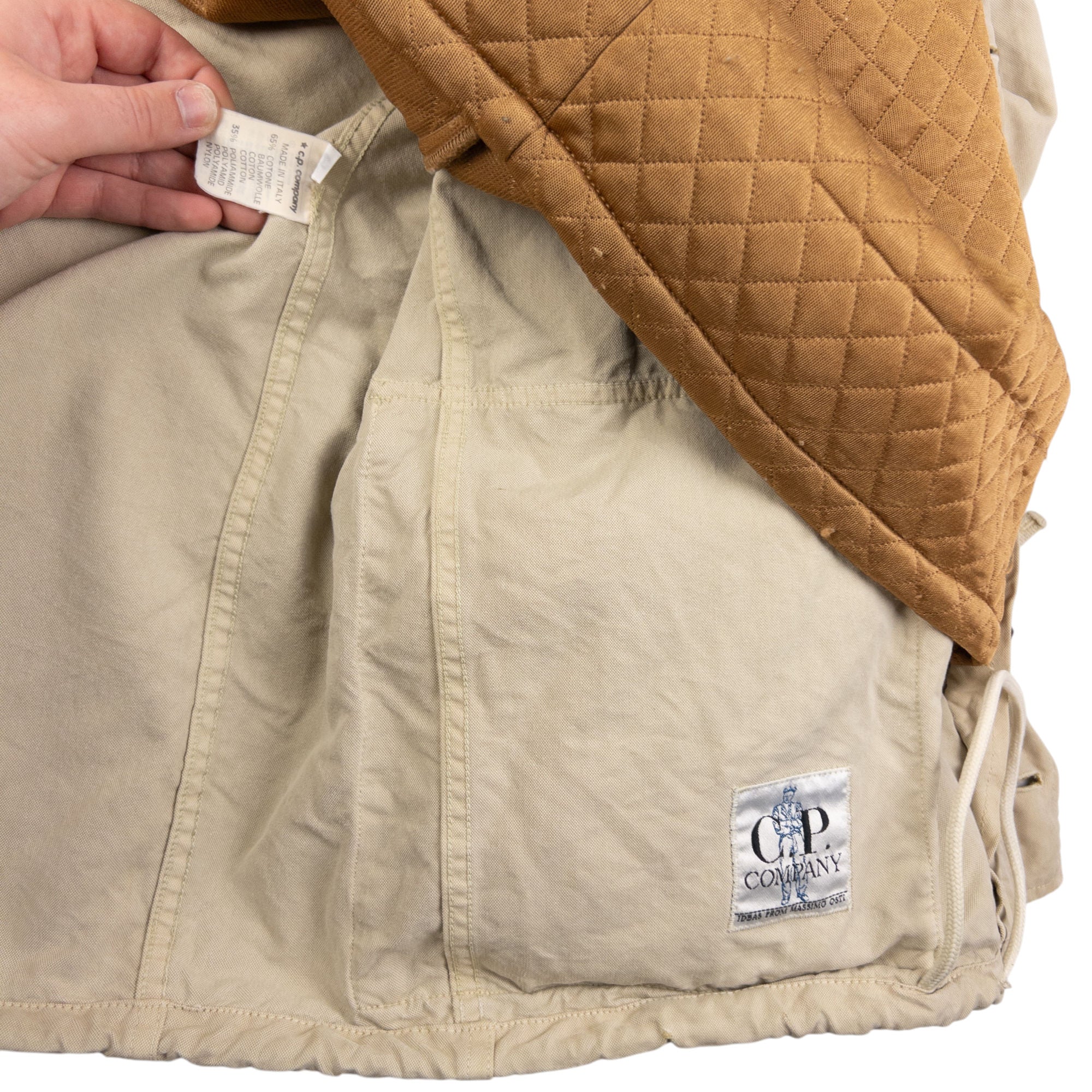 Vintage 1980s CP Company Multi Pocket Cargo Jacket Size XL