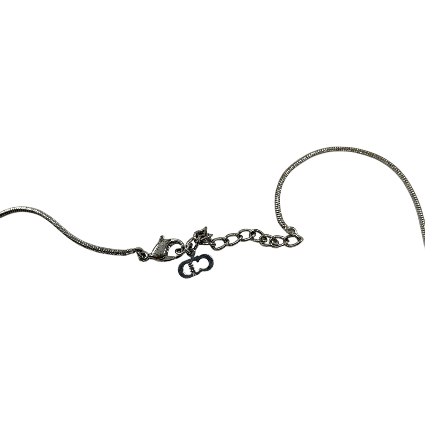 Vintage Christian Dior Logo Necklace