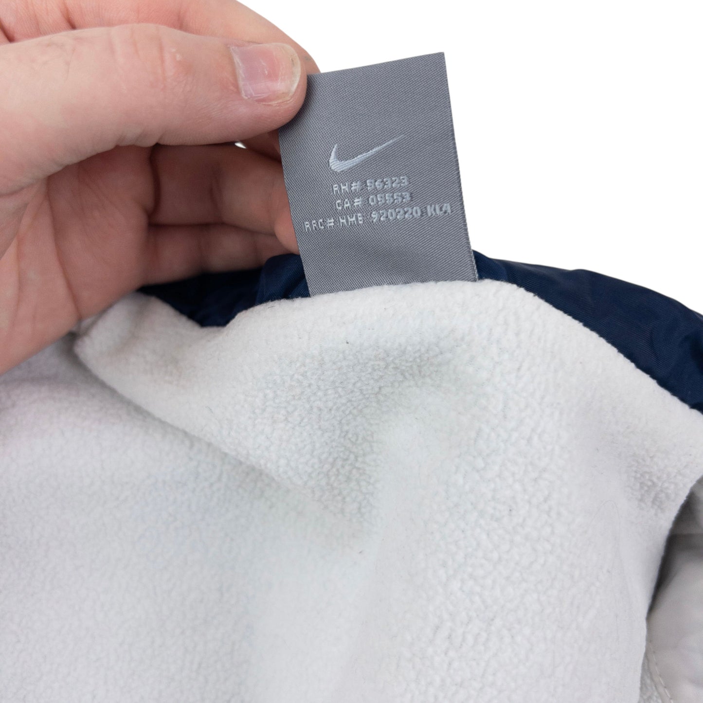 Vintage 2000s Nike Fleece Lined Zip Up Jacket Size L