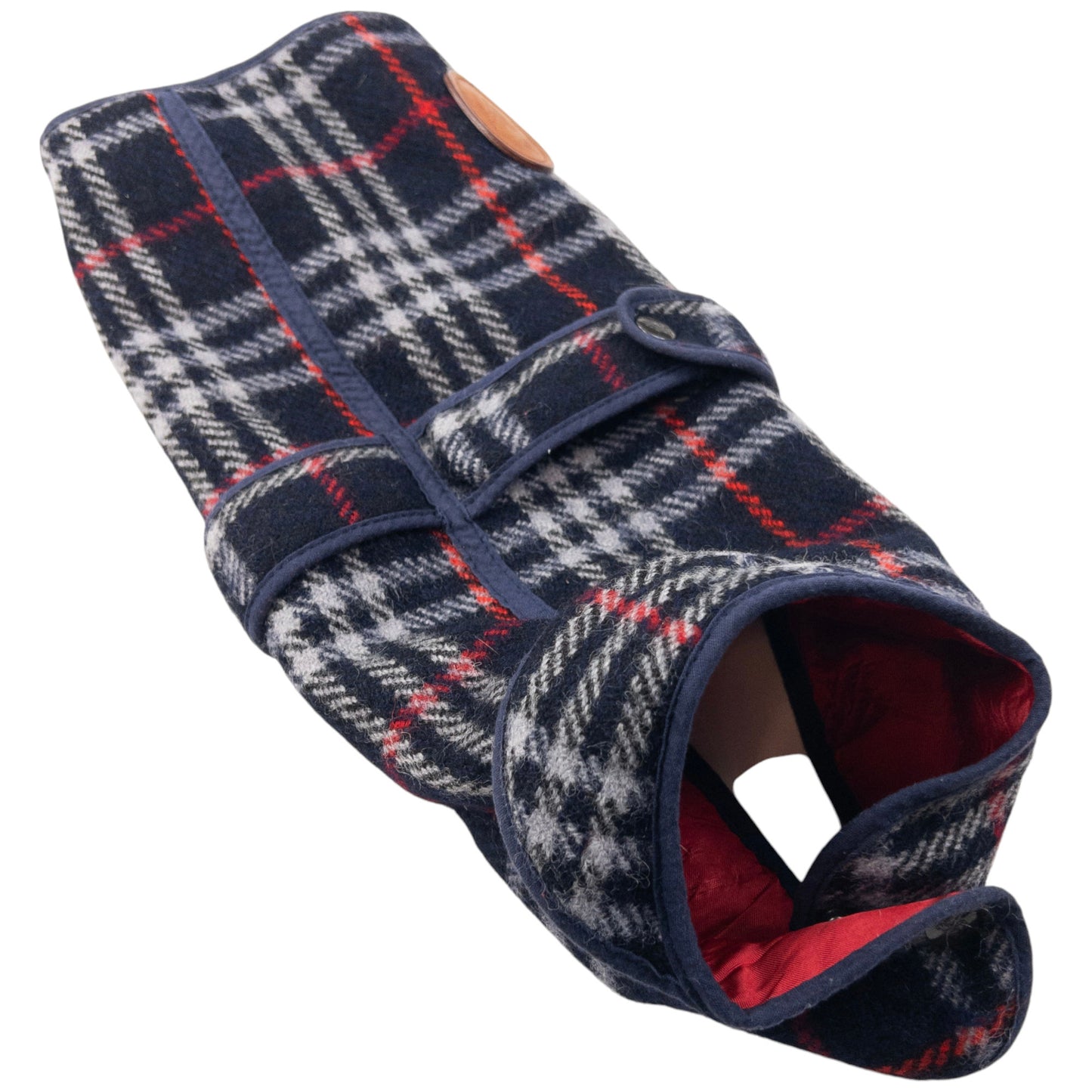 Vintage Burberry Nova Check Wool Dog Jacket