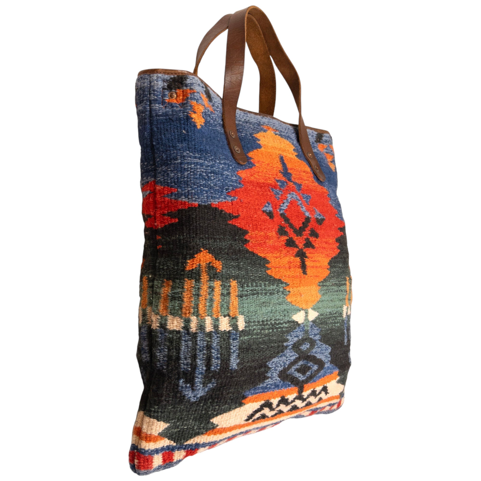 Vintage Ralph Lauren Aztec Tote Shoulder Bag