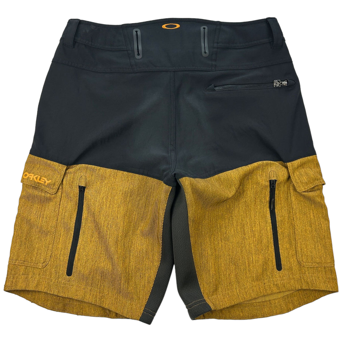 Vintage Oakley Two-Tone Textured Shorts Streetwear Size W36