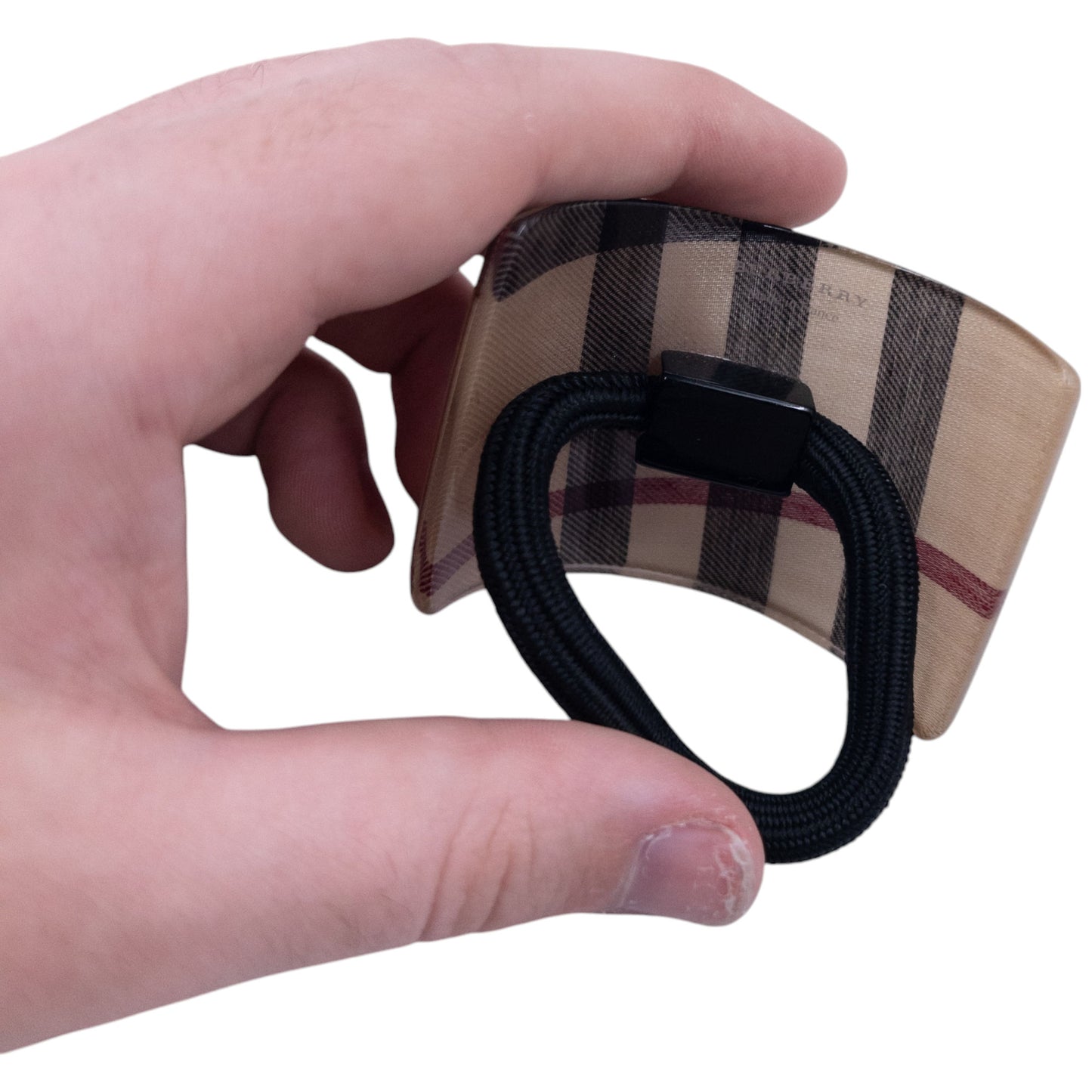 Vintage Burberry Nova Check Hair Tie