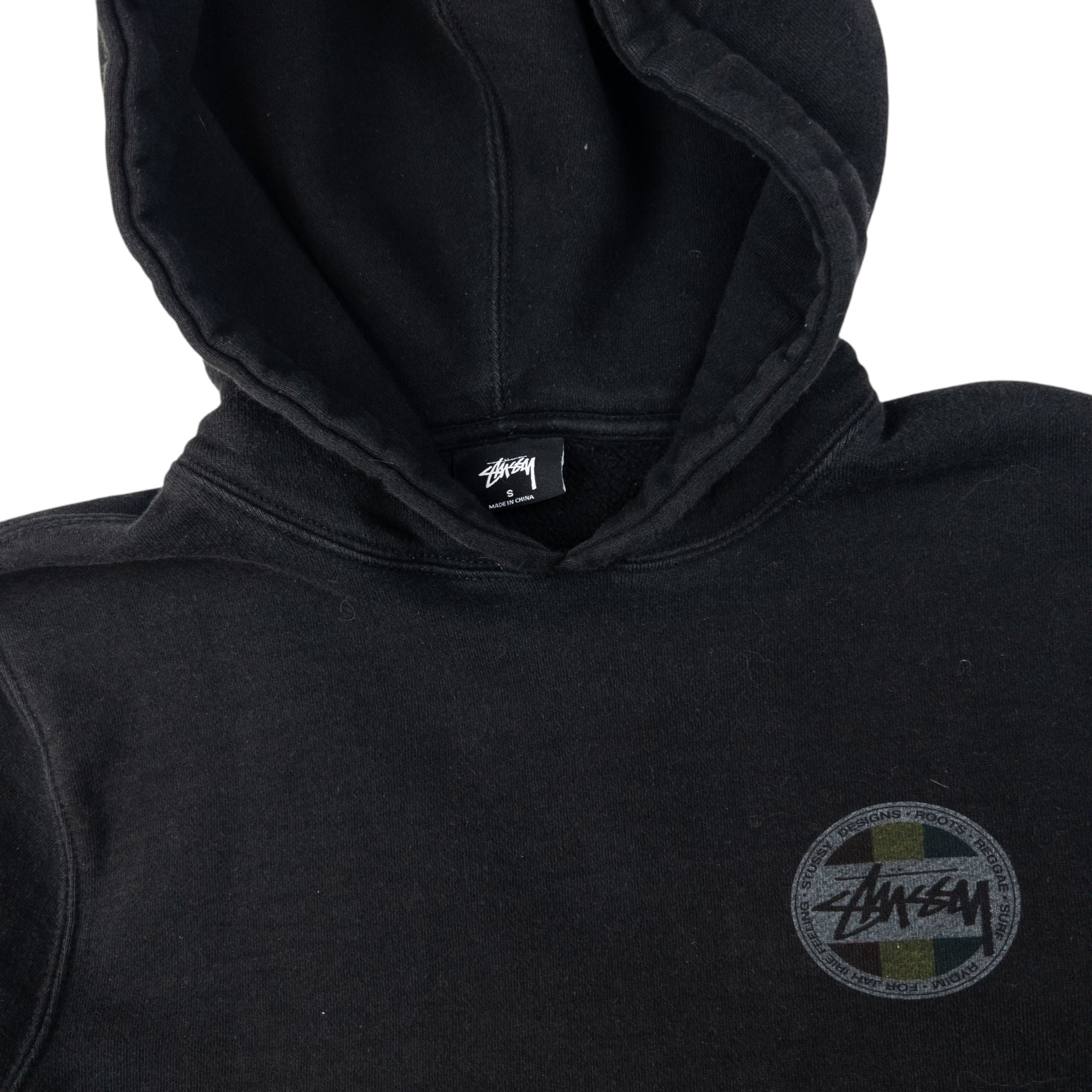 Stussy Graphic Reggae Hoodie Size S