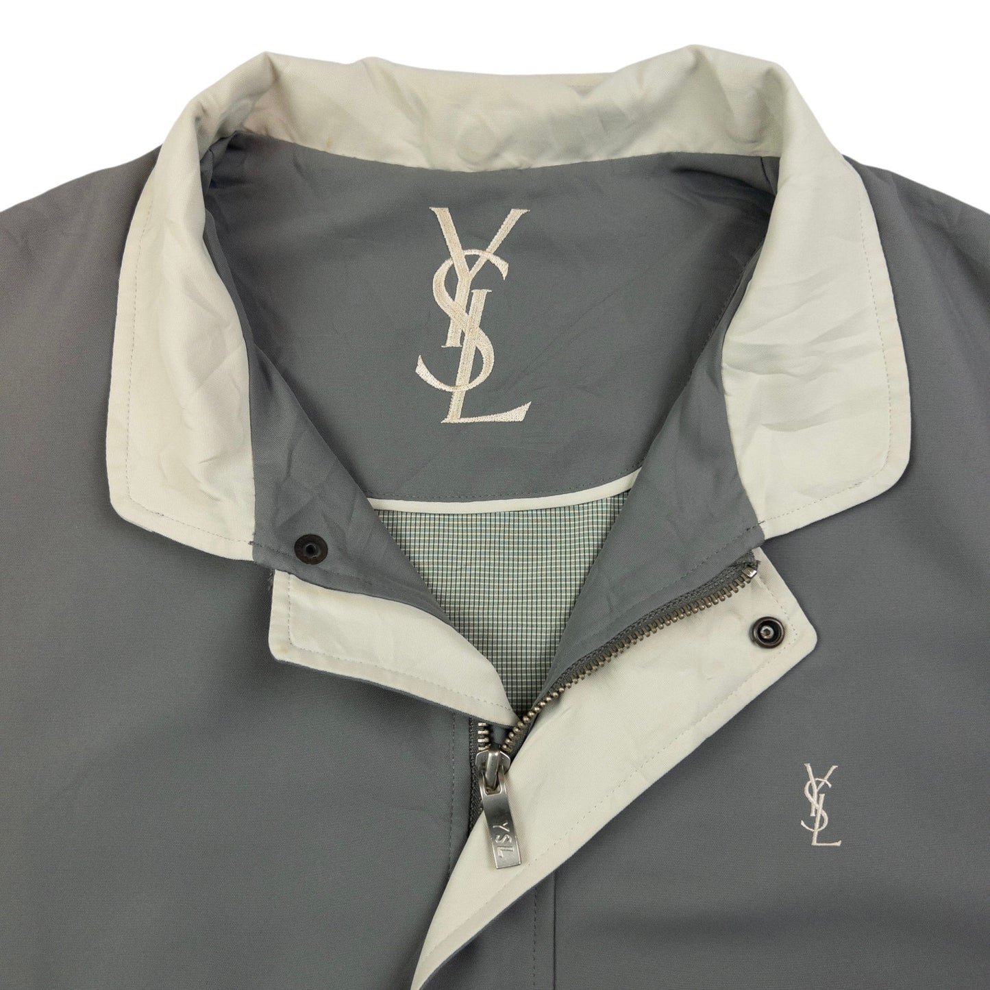 Vintage YSL Yves Saint Laurent Harrington Jacket Size L