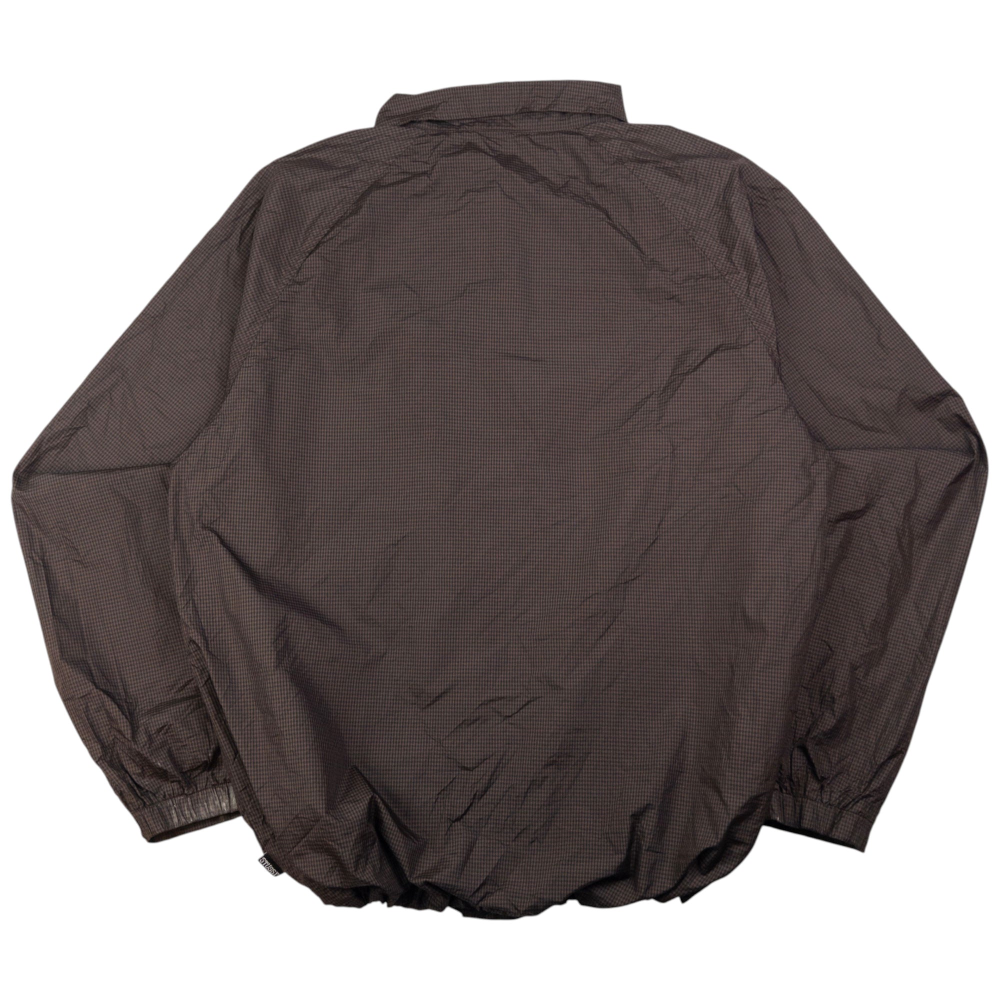 Vintage Stussy Lightweight Checkered Jacket Size XL