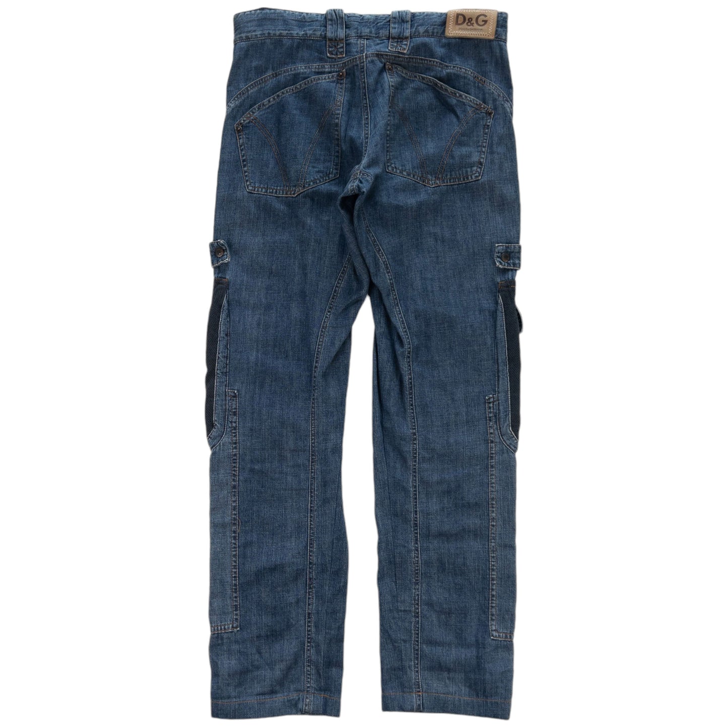 Vintage Archive Dolce and Gabbana Multi Pocket Cargo Jeans Size W32