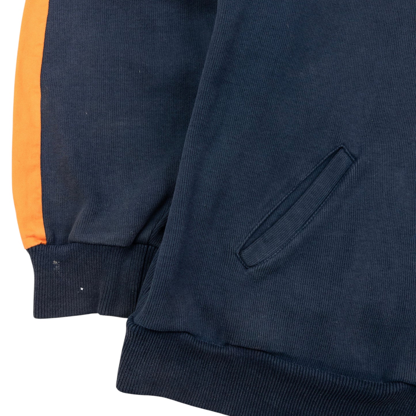 Vintage YSL Yves Saint Laurent Zip Up Sweatshirt Size XL