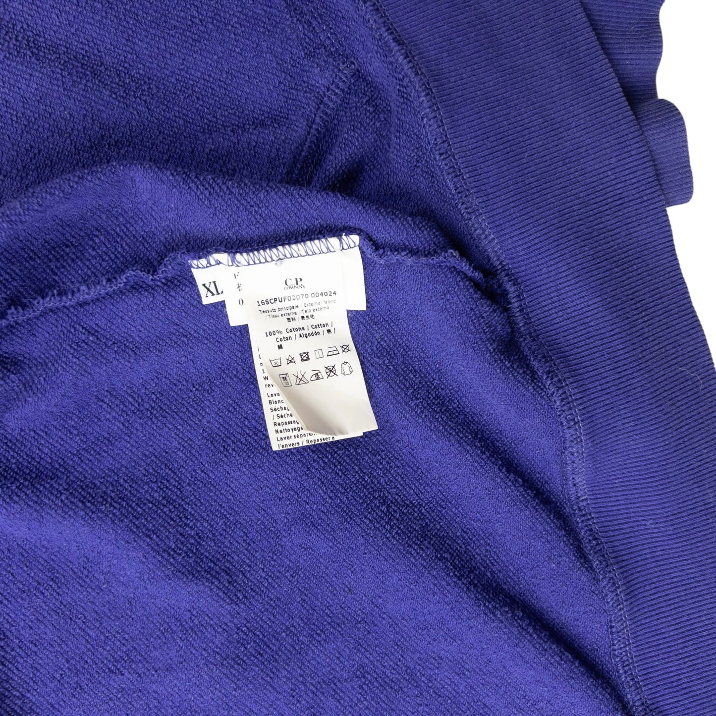 Vintage CP Company Goggle Hood Zip Up Hoodie Size M