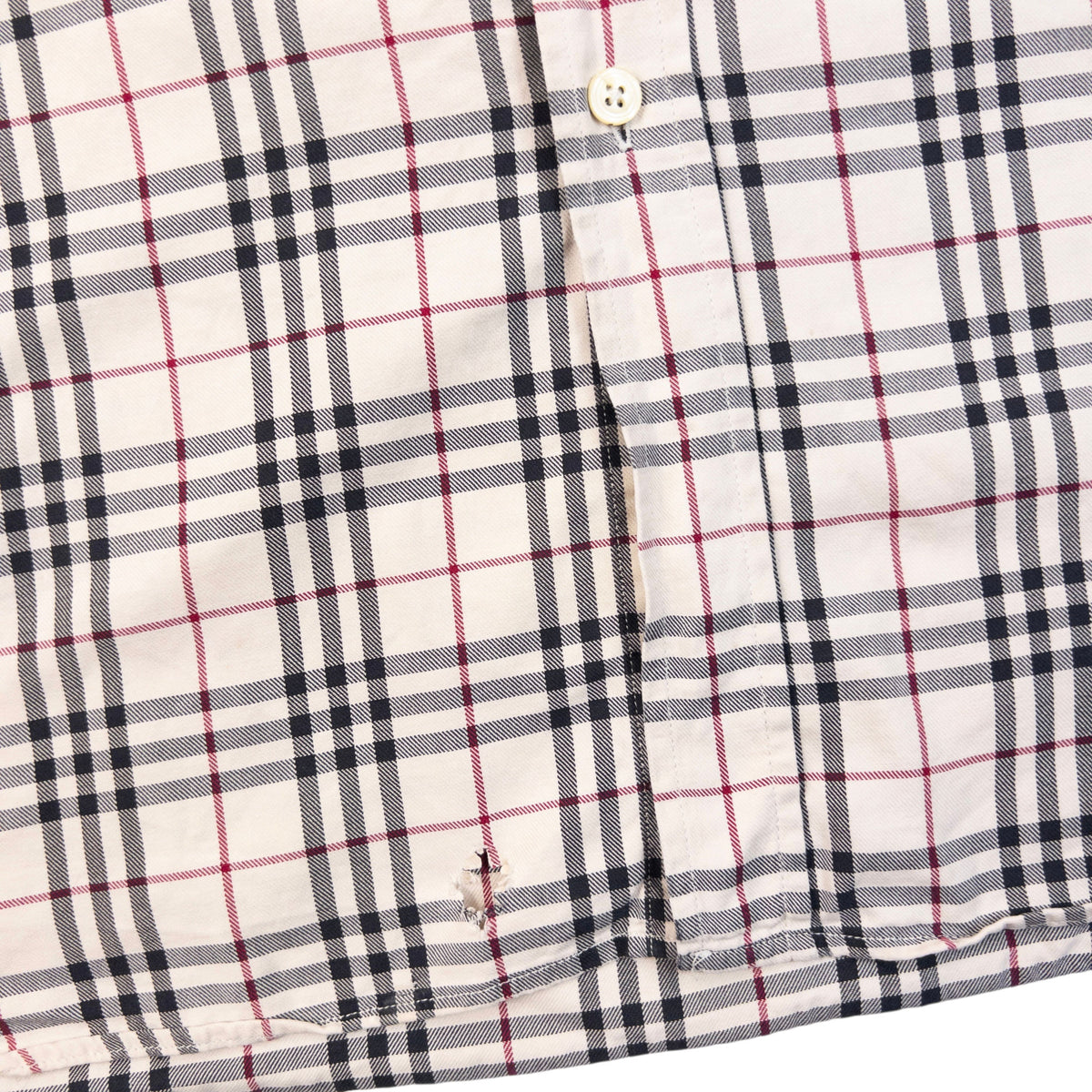 Vintage 2000s Burberry Nova Check Long Sleeve Button Up Shirt Size L