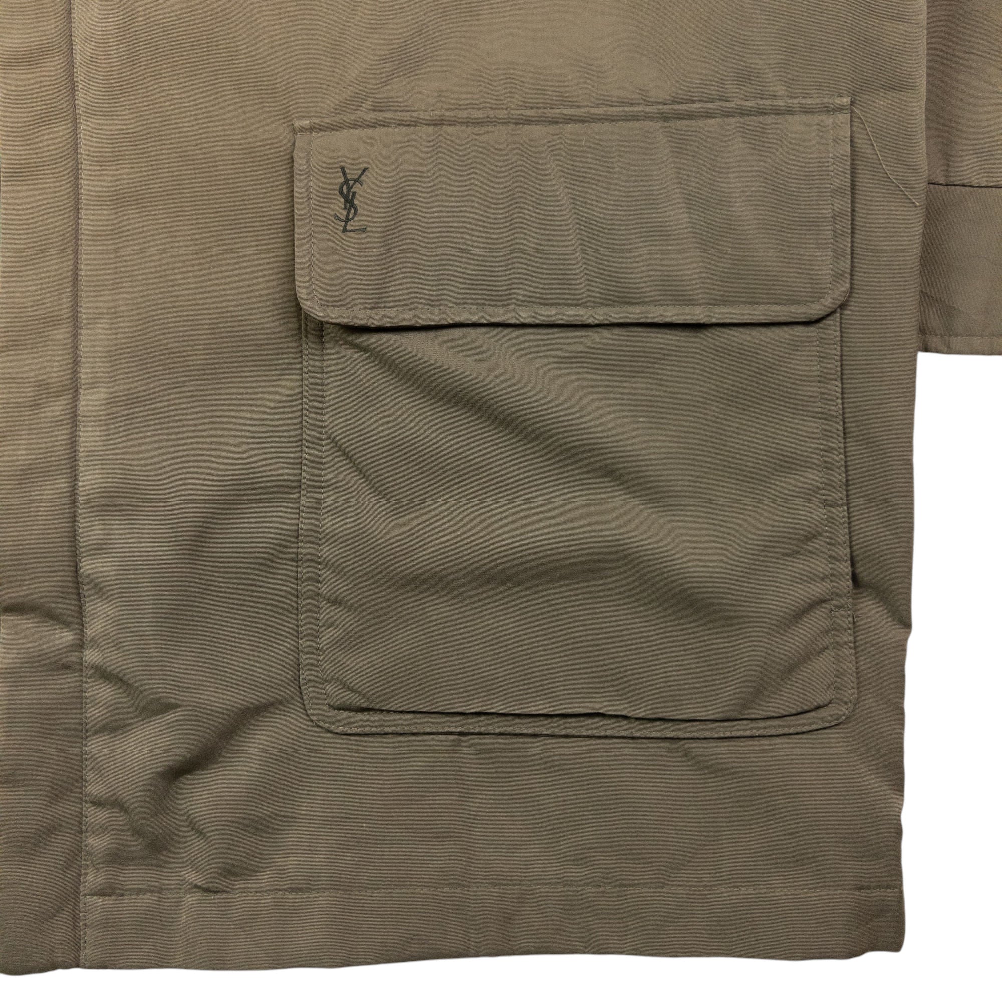 Vintage YSL Yves Saint Laurent Zip Up Jacket Size XL