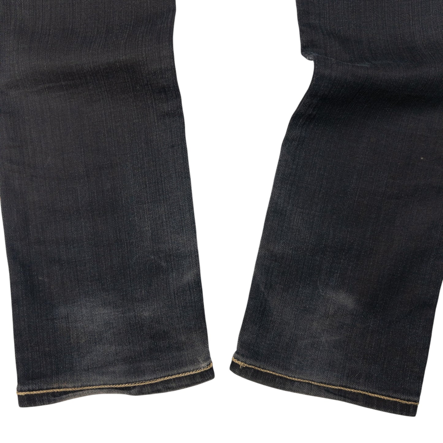 Vintage Puma X Evisu Double Gull Japanese Denim Jeans Size W32