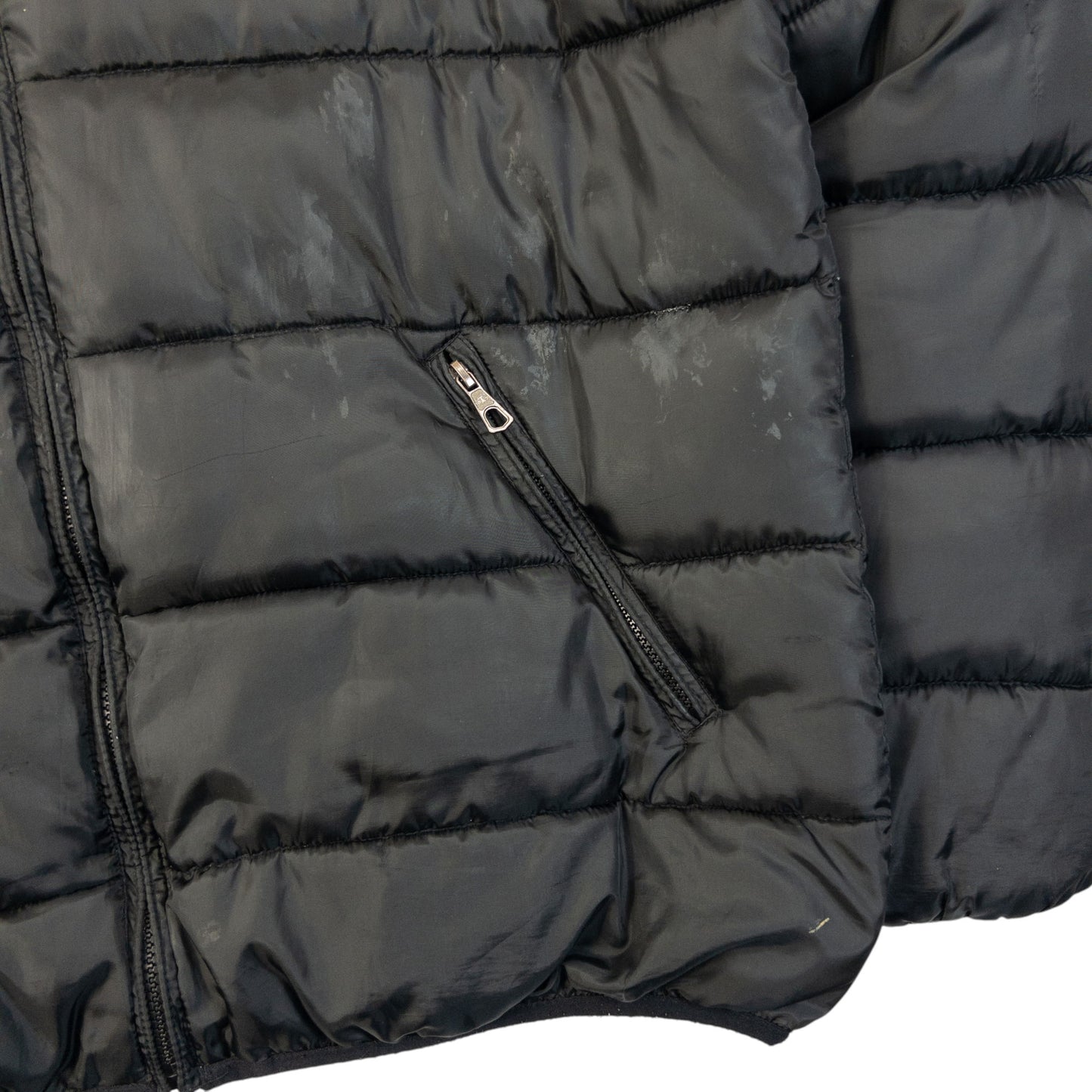 Vintage Champion Zip Up Puffer Jacket Size XXL