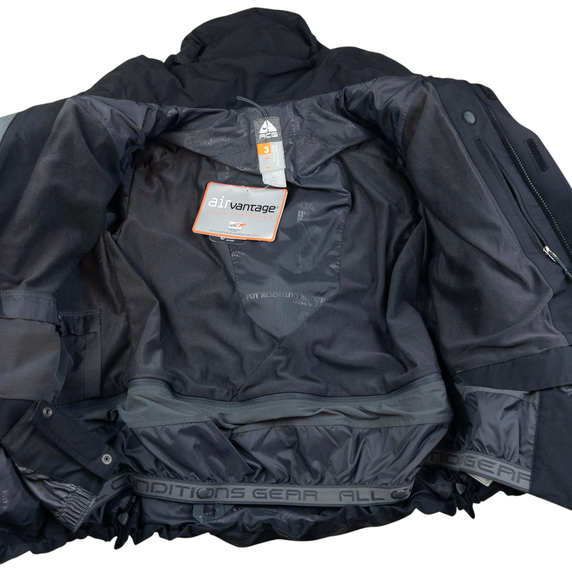 Vintage Nike ACG Air Vantage Inflatable Snowboarding Jacket Size M