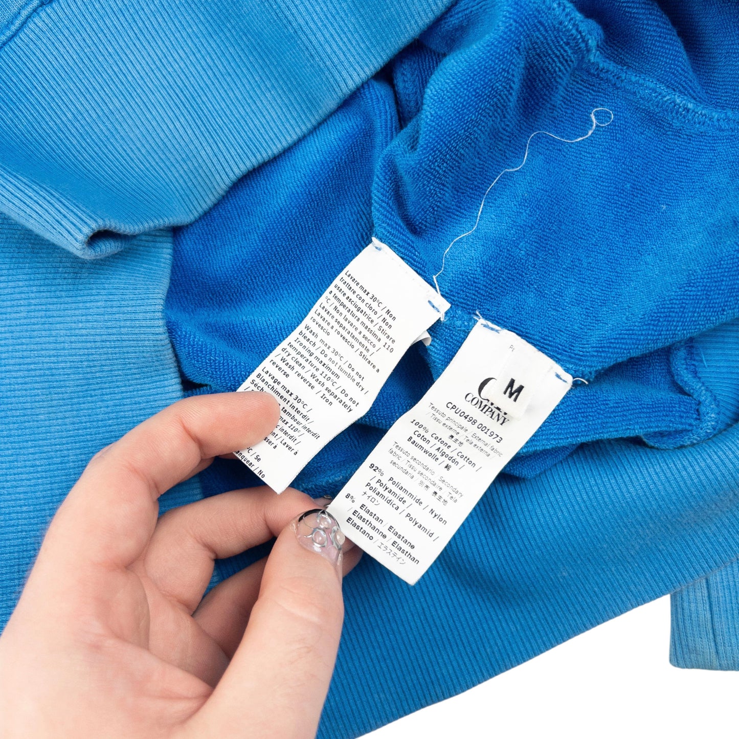 Vintage CP Company Q Zip Sweatshirt Size M