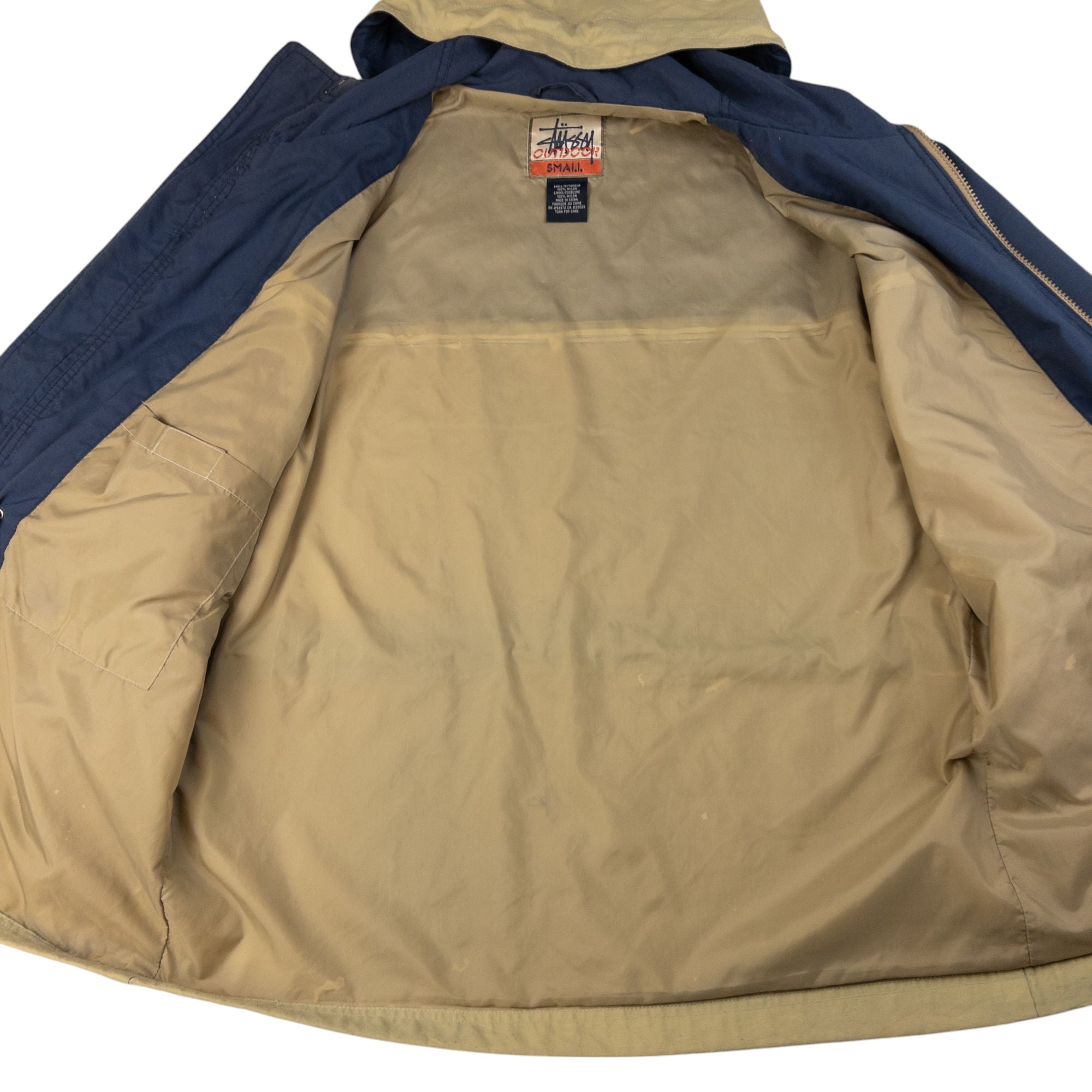 Vintage Stussy Outdoor S80 Zip Up Jacket Size L
