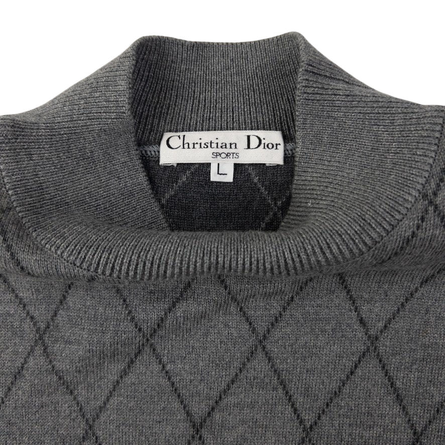 Vintage Dior Sports Embroidered Jumper Size M