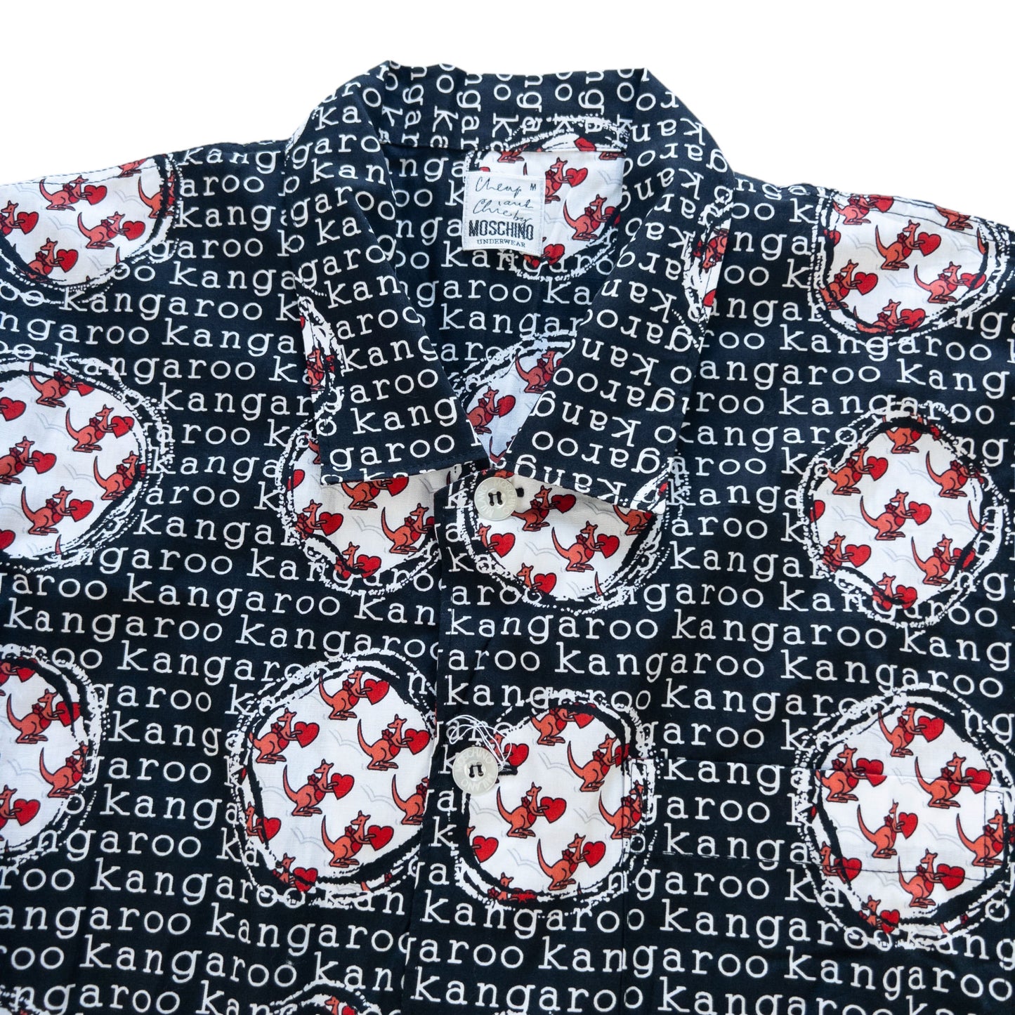 Vintage Moschino Matching Kangaroo Pyjama Set Size M