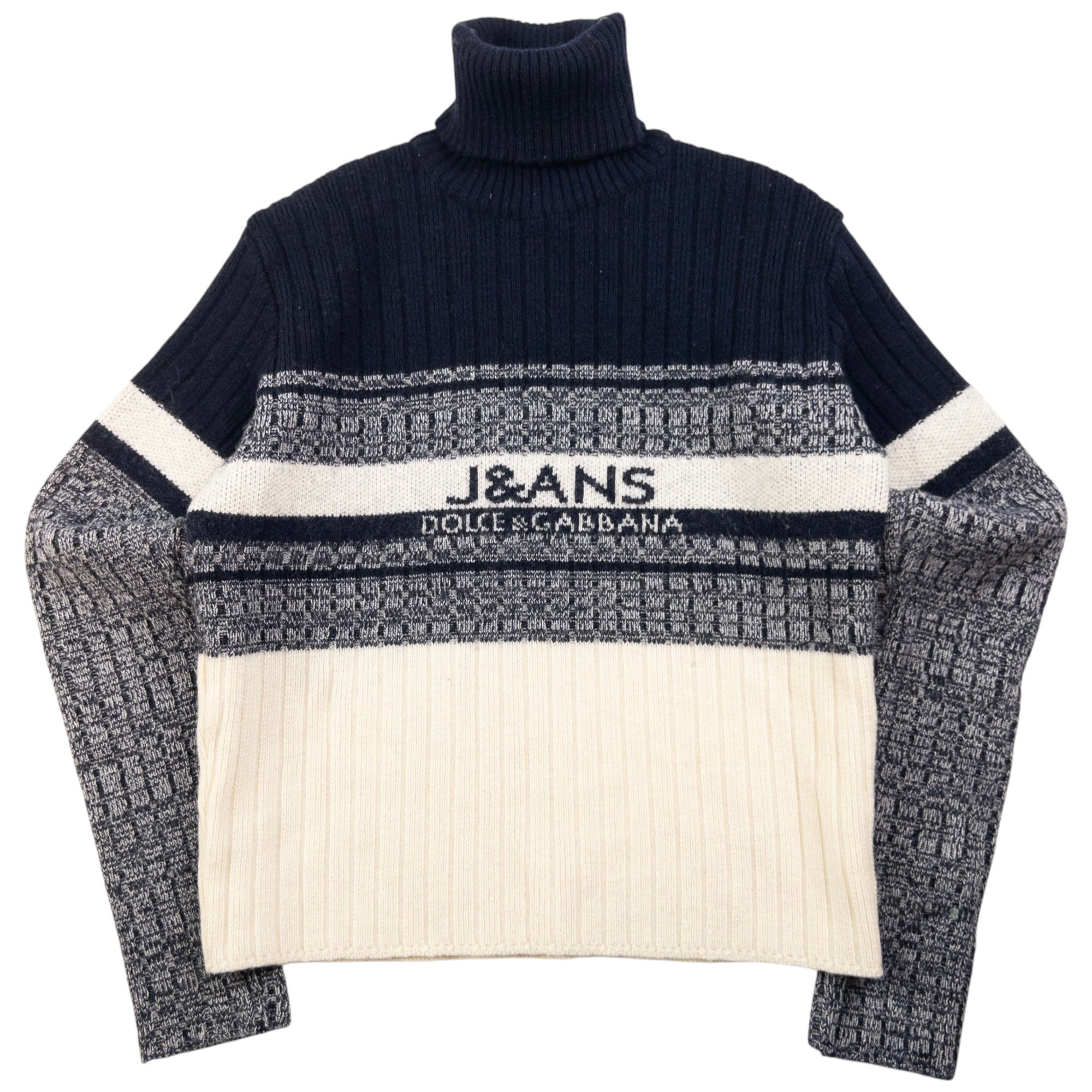 Vintage Dolce & Gabbana Knit Turtleneck Jumper Womens Size S