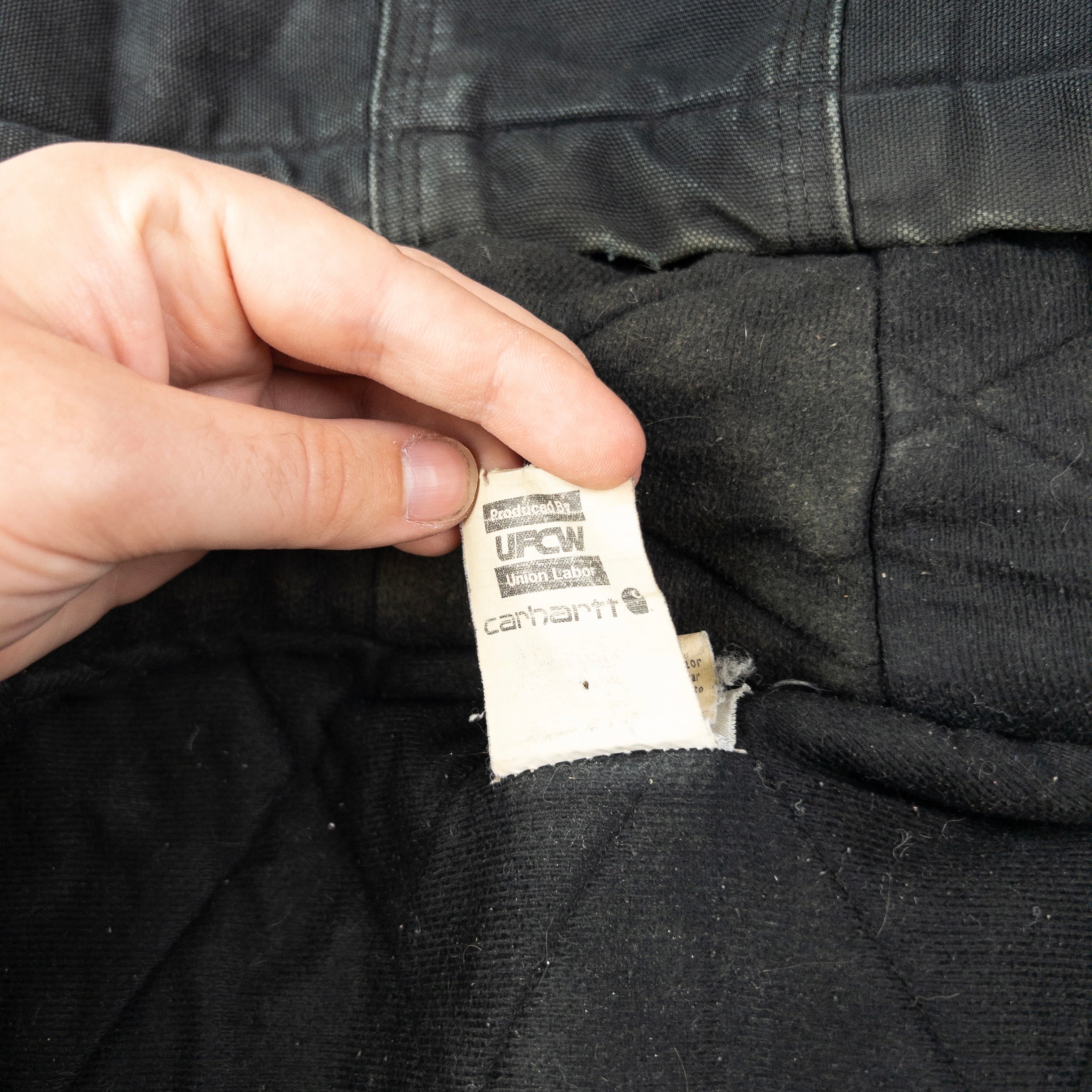 Vintage Carhartt Padded Zip Up Jacket Size XXL