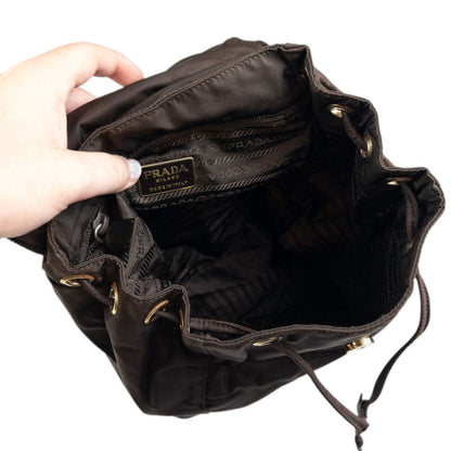 Vintage Prada Bucket Backpack