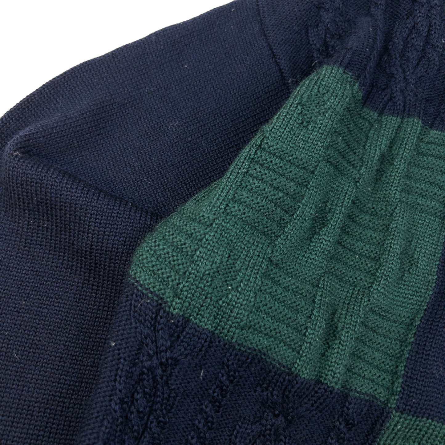 Vintage Burberry Embroidered Knit Jumper Size M