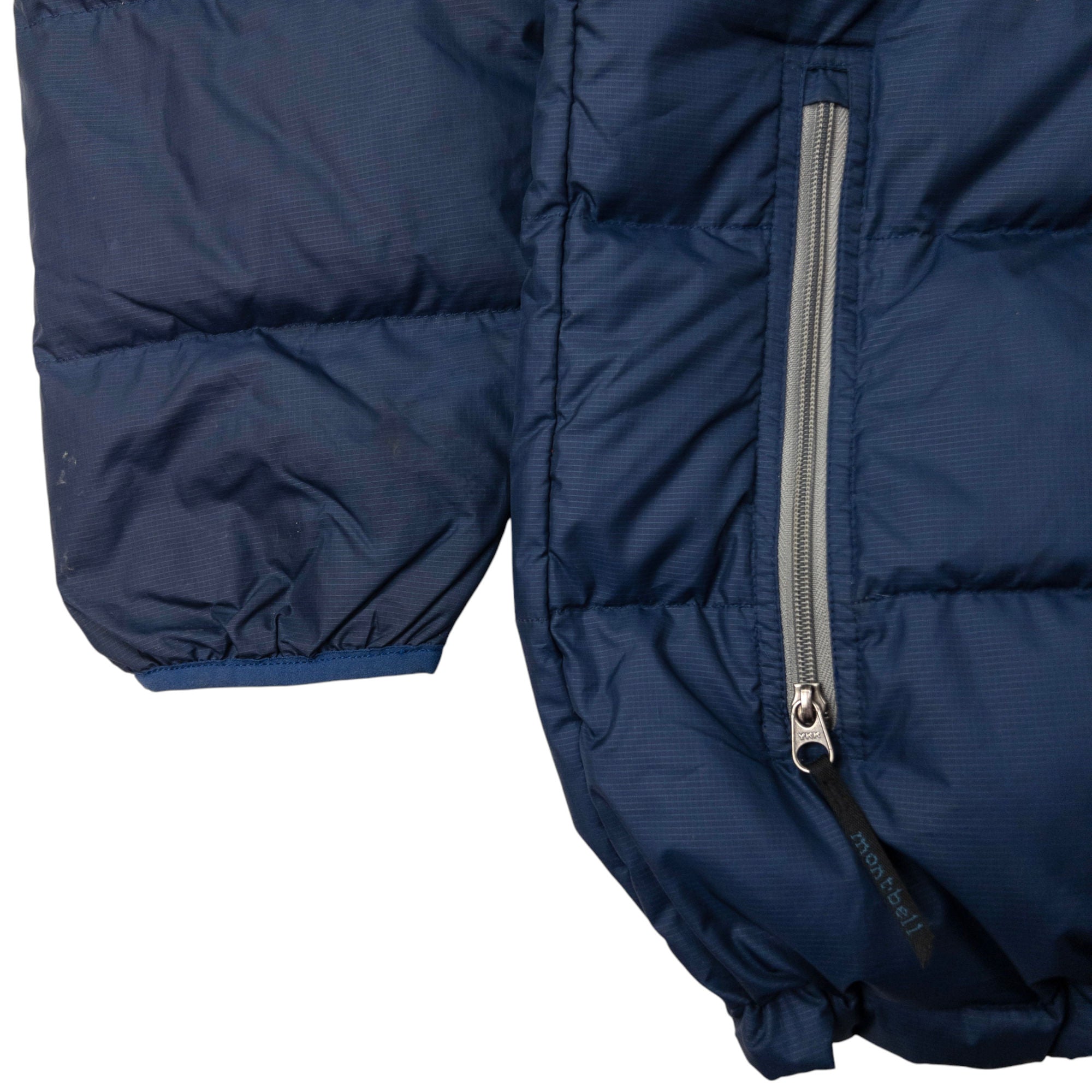 Vintage Montbell Zip Up Puffer Jacket Size S
