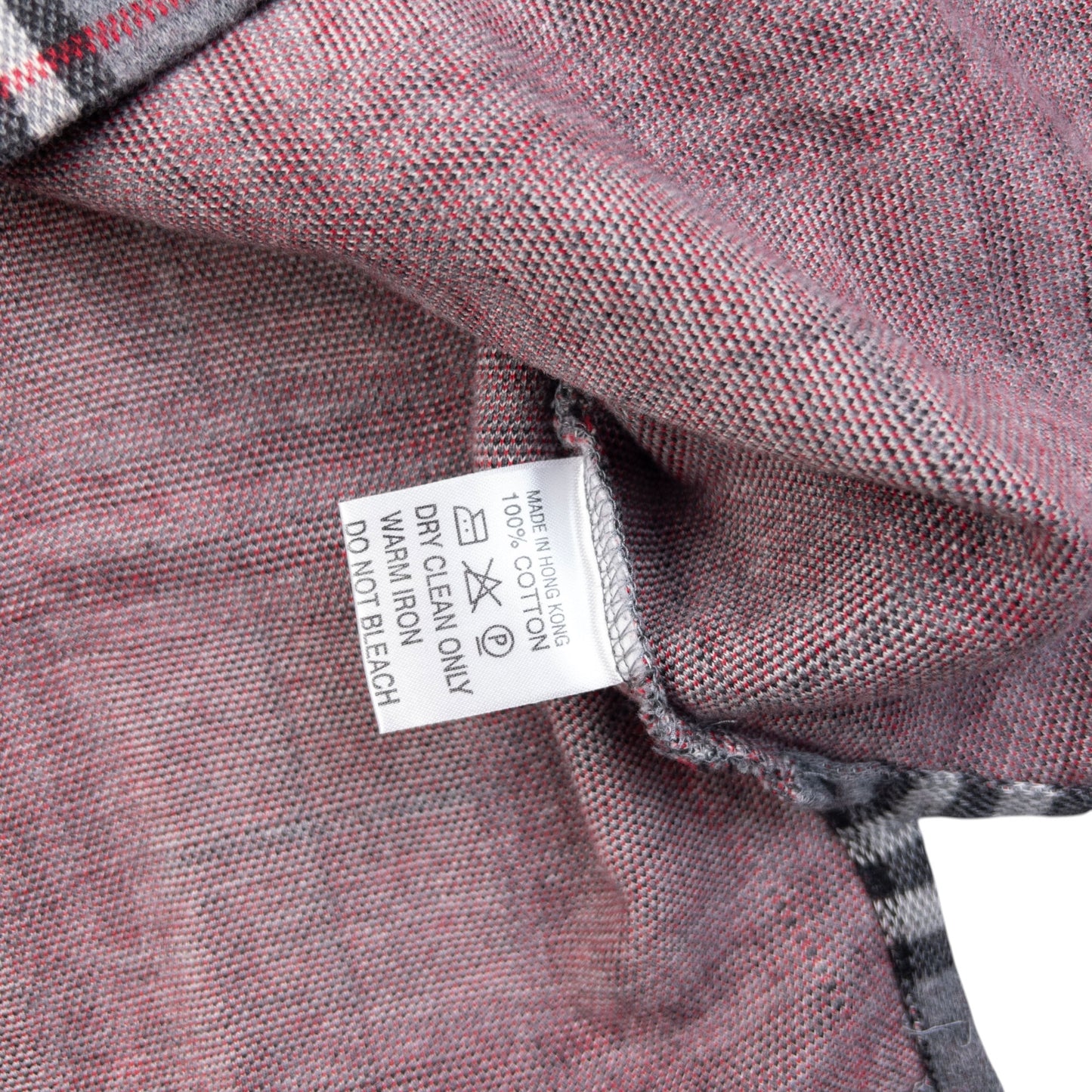 Vintage 90s Burberry Nova Check Polo Jumper Size S