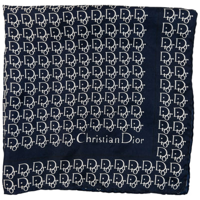 Vintage 90s Dior Monogram Silk Scarf