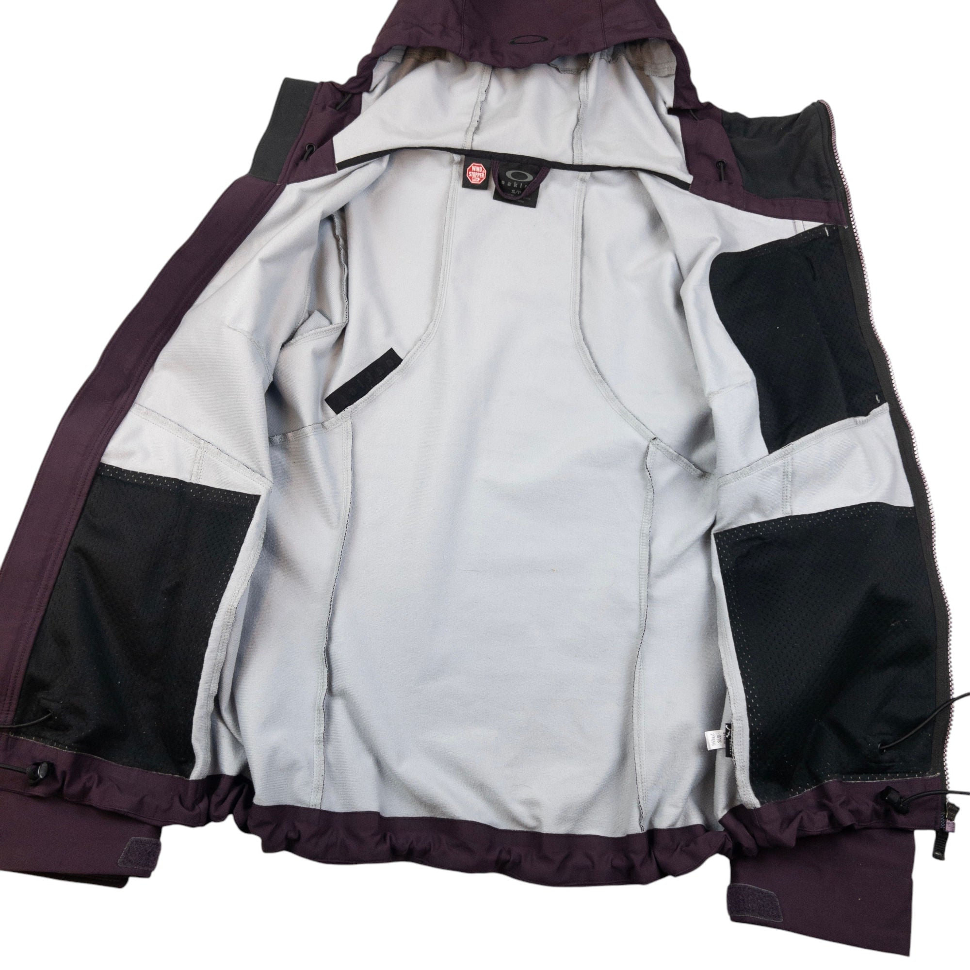 Vintage Oakley Asymmetrical Waterproof Jacket Womens Size S