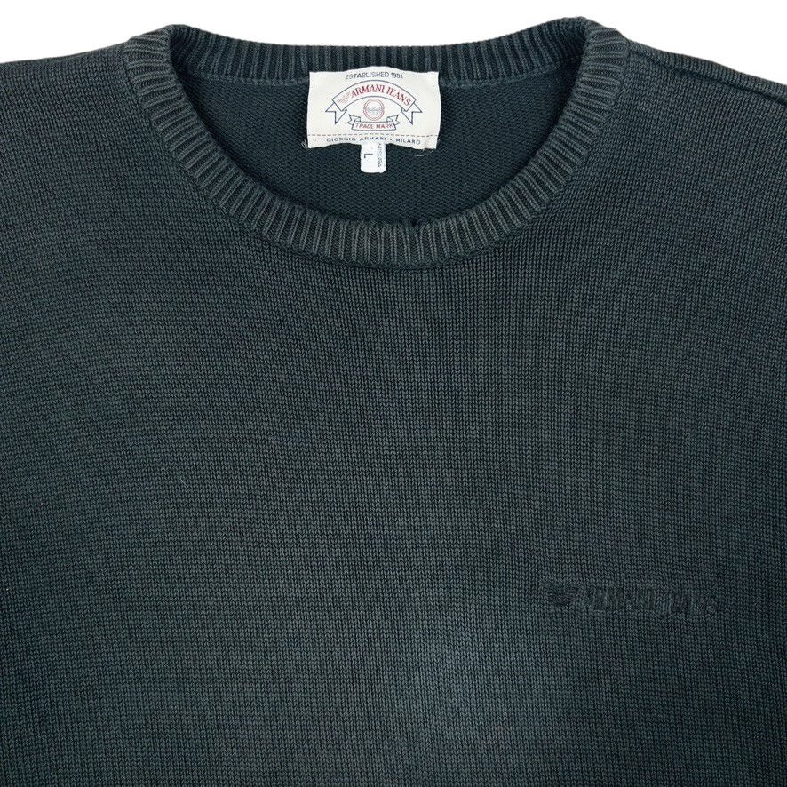 Vintage Armani Jeans Knit Jumper Size L