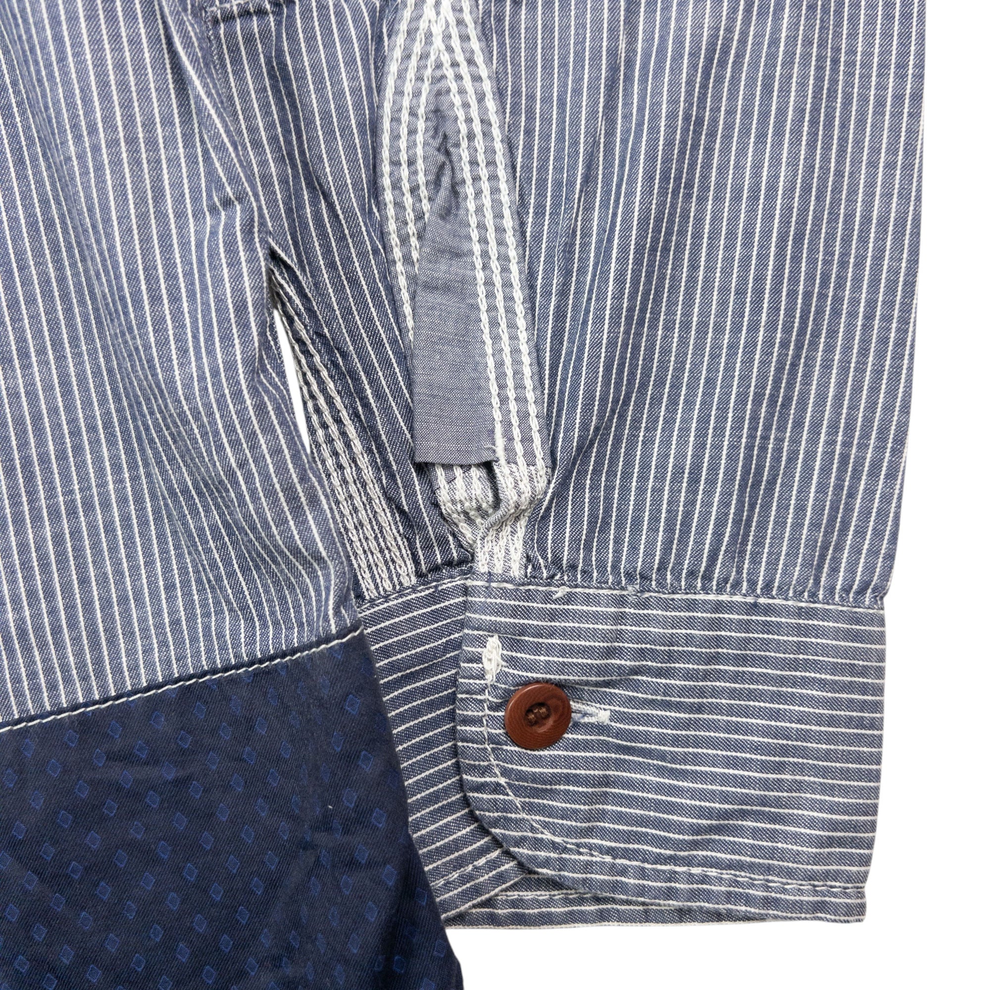 Vintage Junya Watanabe X Comme Des Garçons MAN Long Sleeve Button Up Shirt Size XS