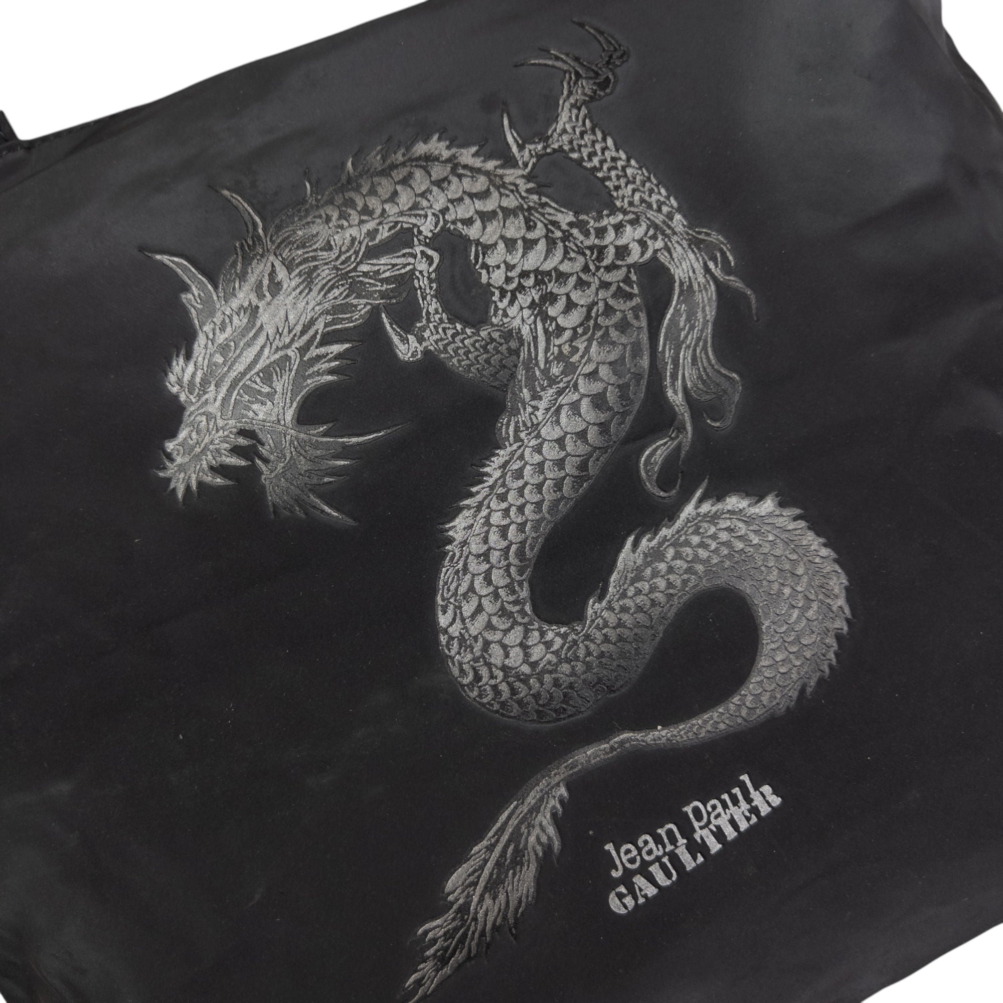 Vintage Jean Paul Gaultier Dragon Print Handbag