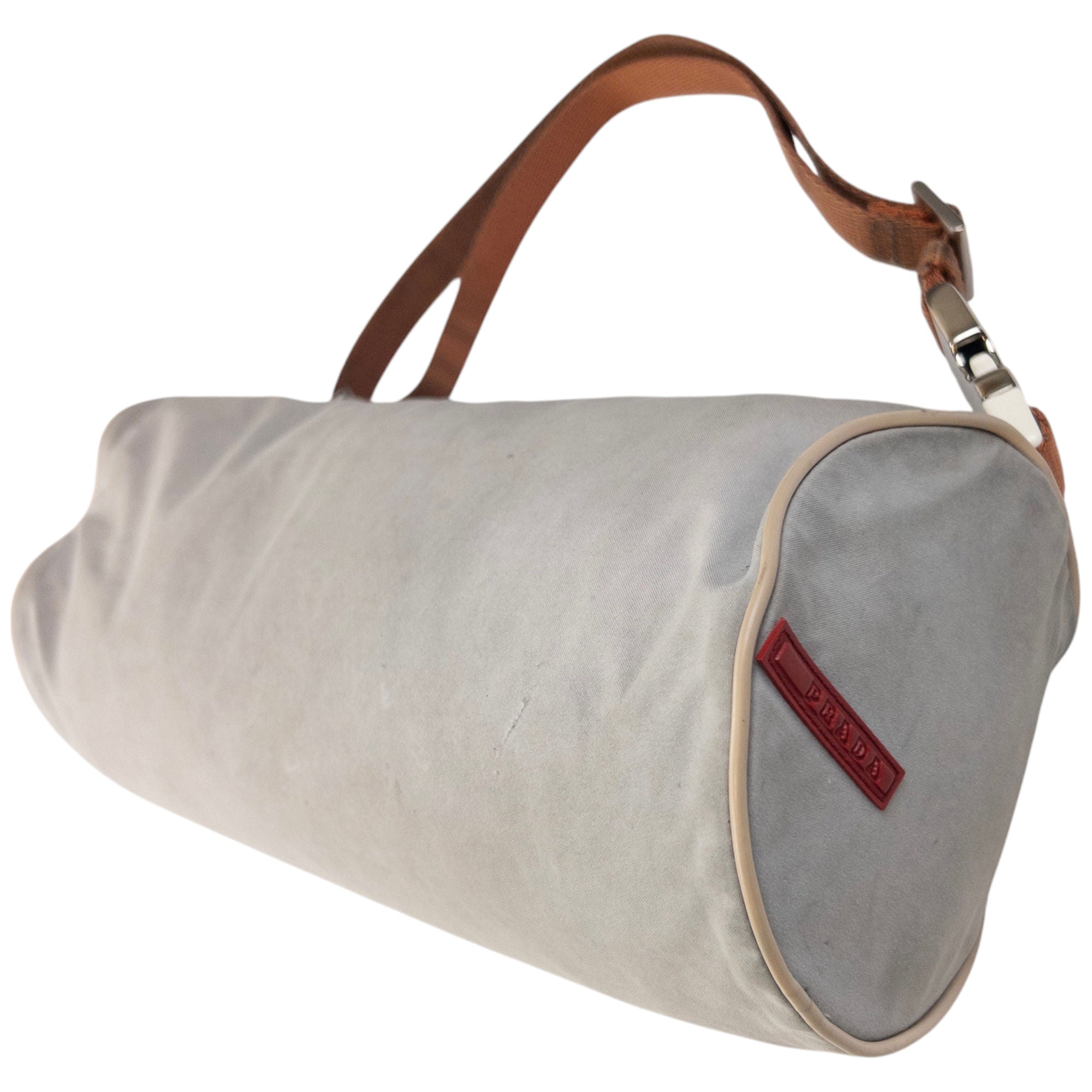 Vintage Prada Sport Mini Barrel Shoulder Bag