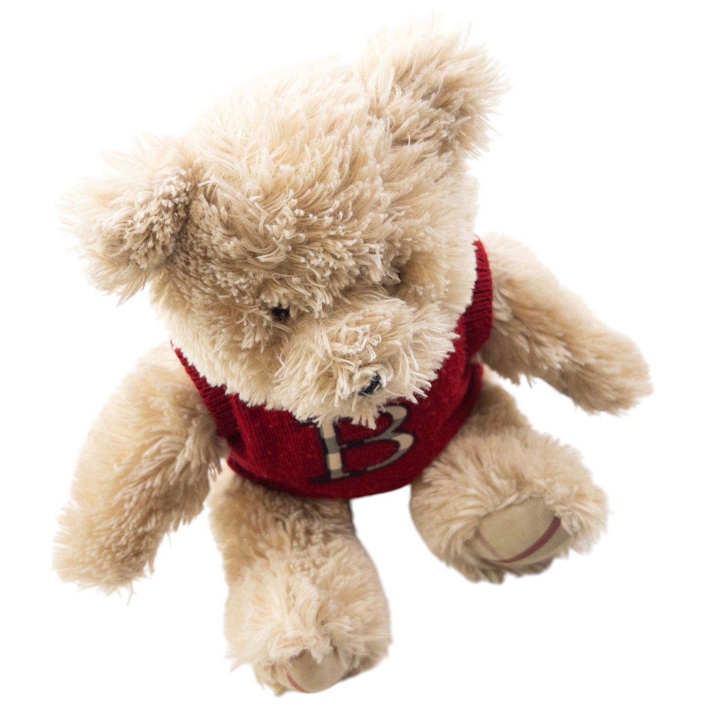 Vintage 2000s Burberry Nova Check Teddy Bear