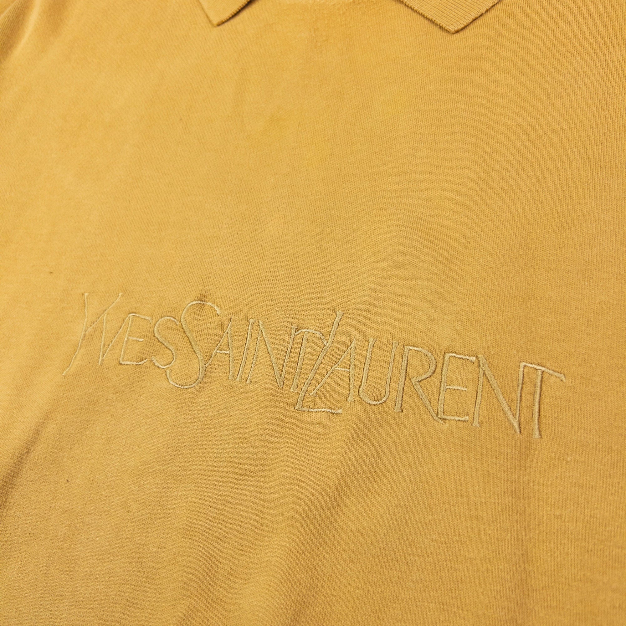 Vintage YSL Yves Saint Laurent Polo Sweatshirt Size M