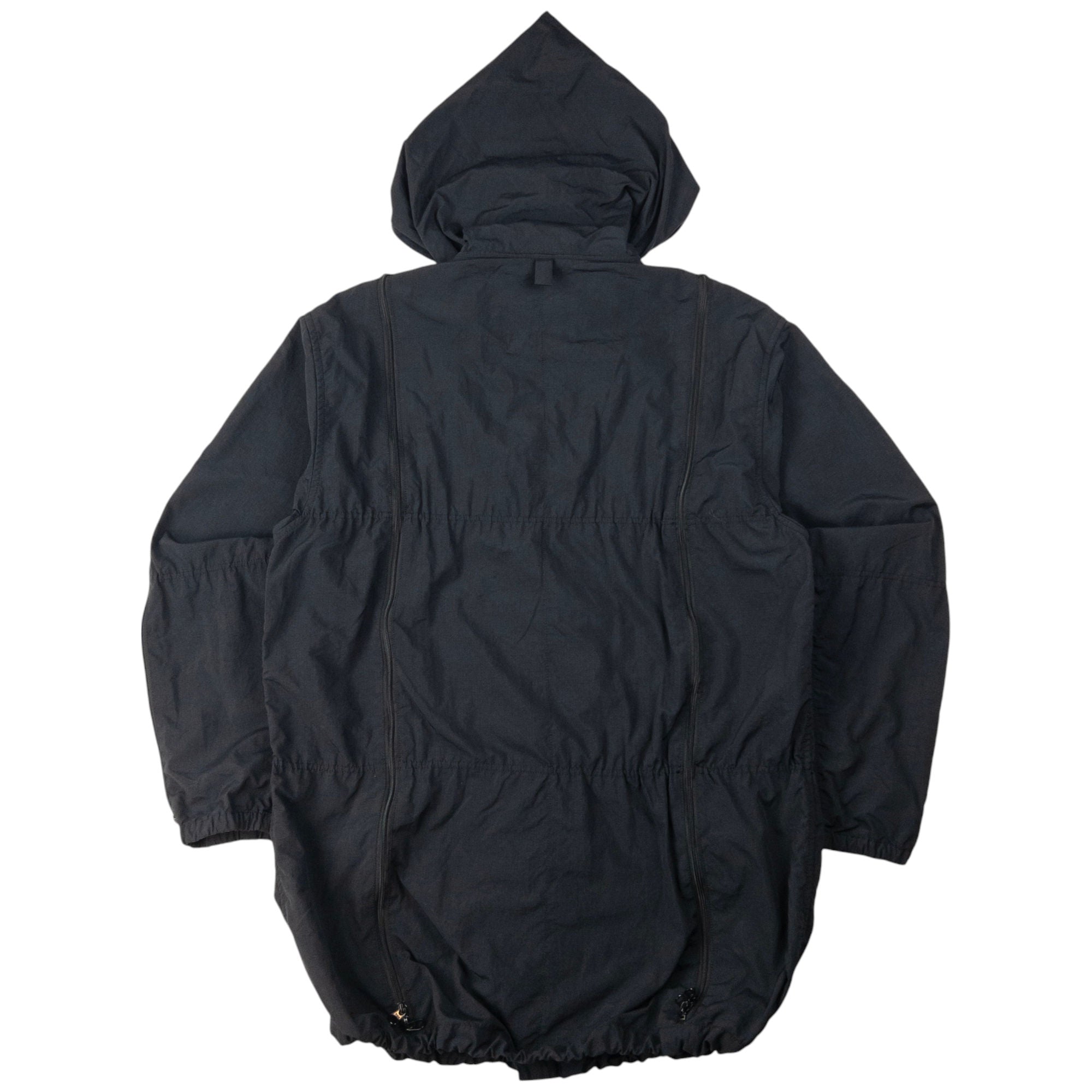 Vintage Final Home Multi Zip Hooded Jacket Size M