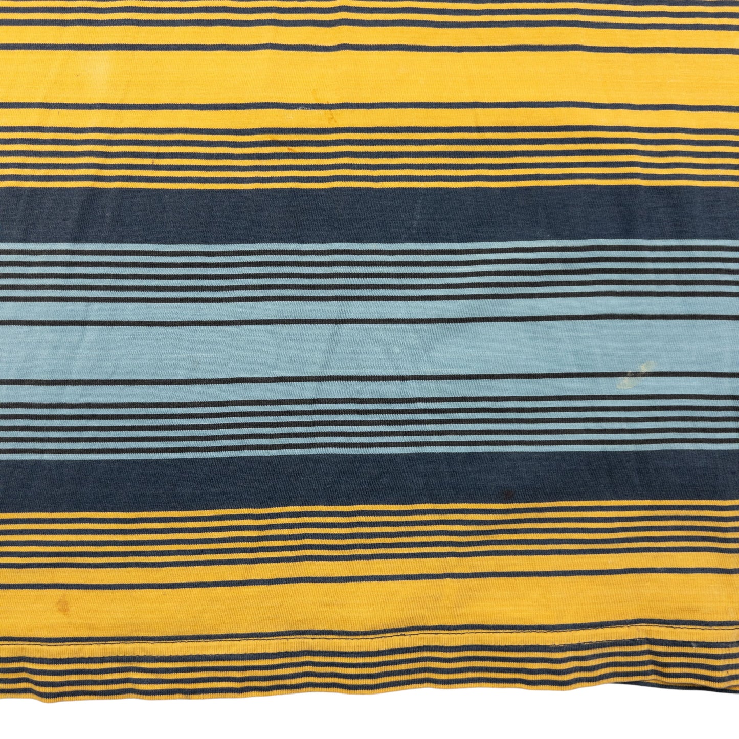 Vintage Burberry Striped Long Sleeve Polo Shirt Size XL