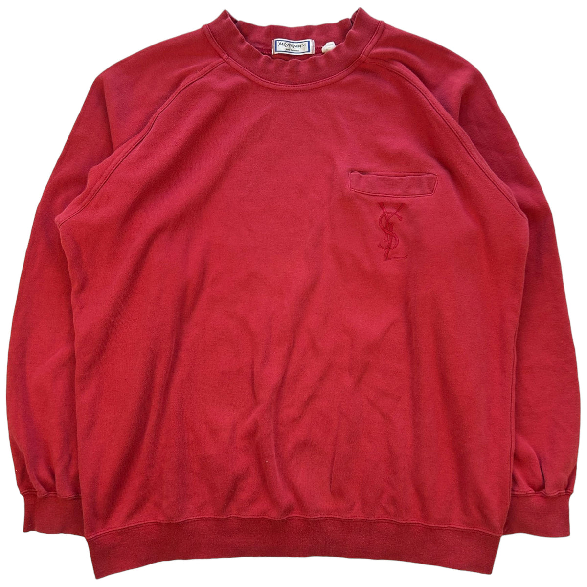 Vintage YSL Yves Saint Laurent Sweatshirt Size XL