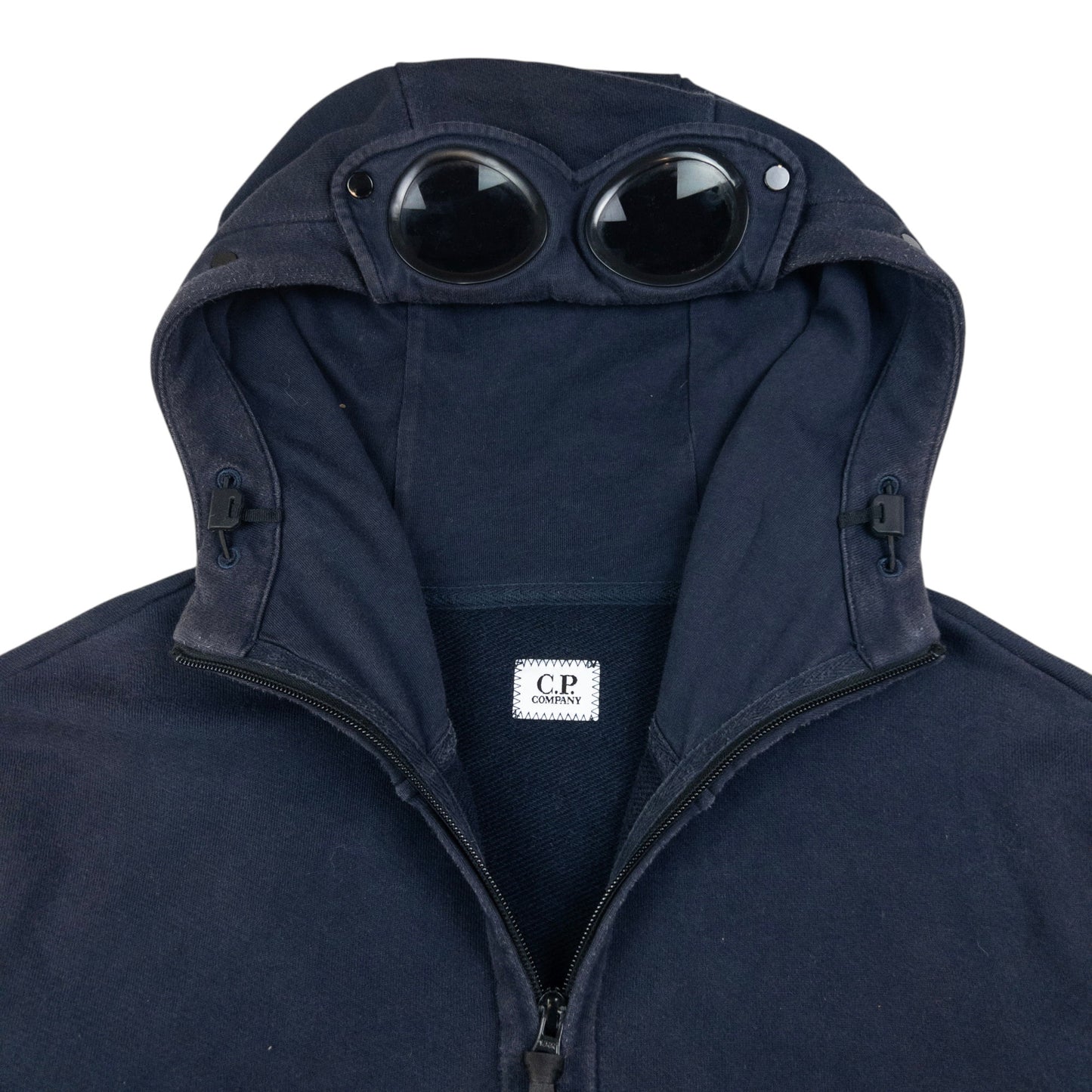 Vintage CP Company Goggle Hood Zip Up Hoodie Size M