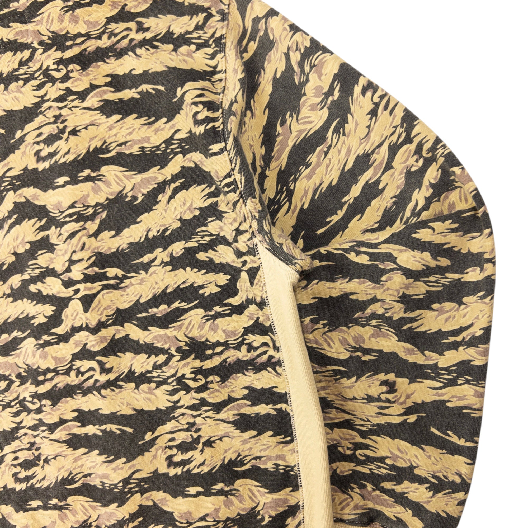 Vintage Stussy Pattern Zip Up Hoodie Size M